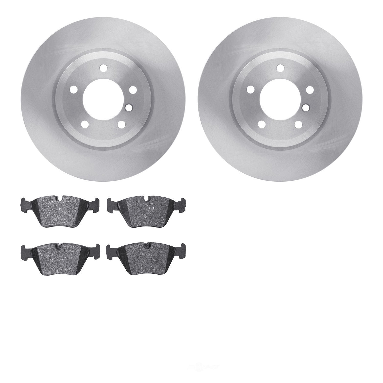 Dynamic Friction Company 6502-31325 DFC Brake Rotor with 5000 Advanced Brake Pads