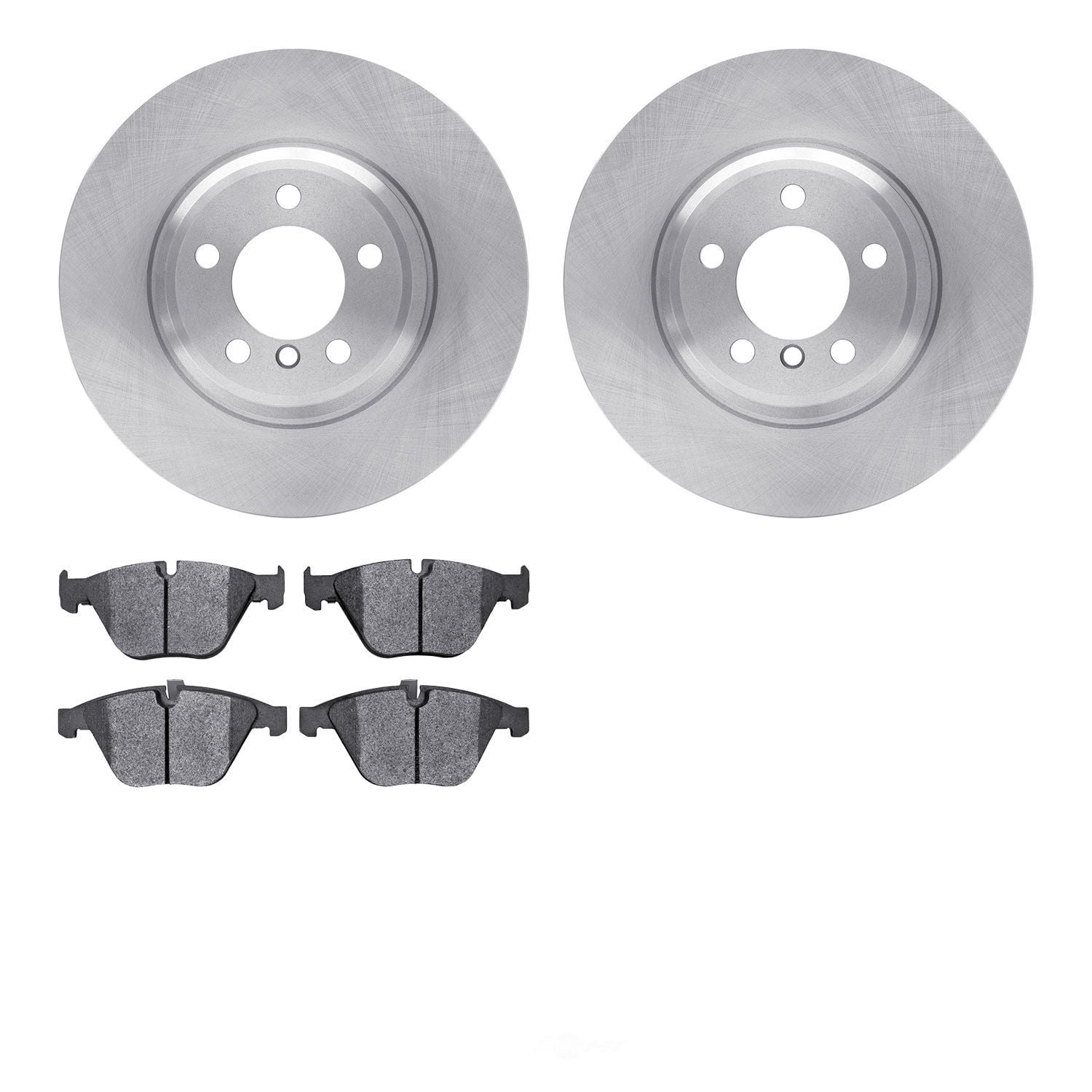 Dynamic Friction Company 6502-31361 DFC Brake Rotor with 5000 Advanced Brake Pads