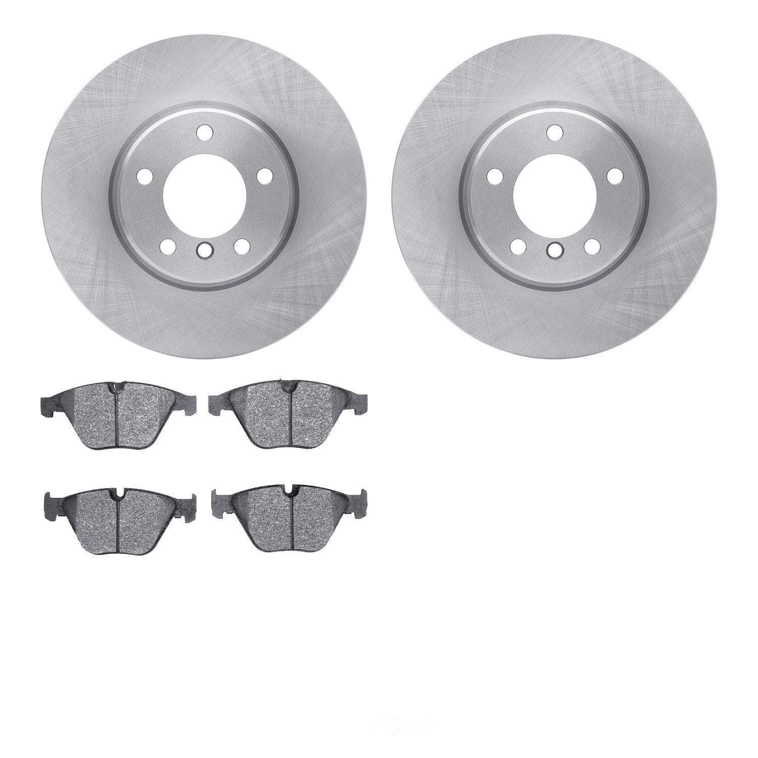 Dynamic Friction Company 6502-31383 DFC Brake Rotor with 5000 Advanced Brake Pads
