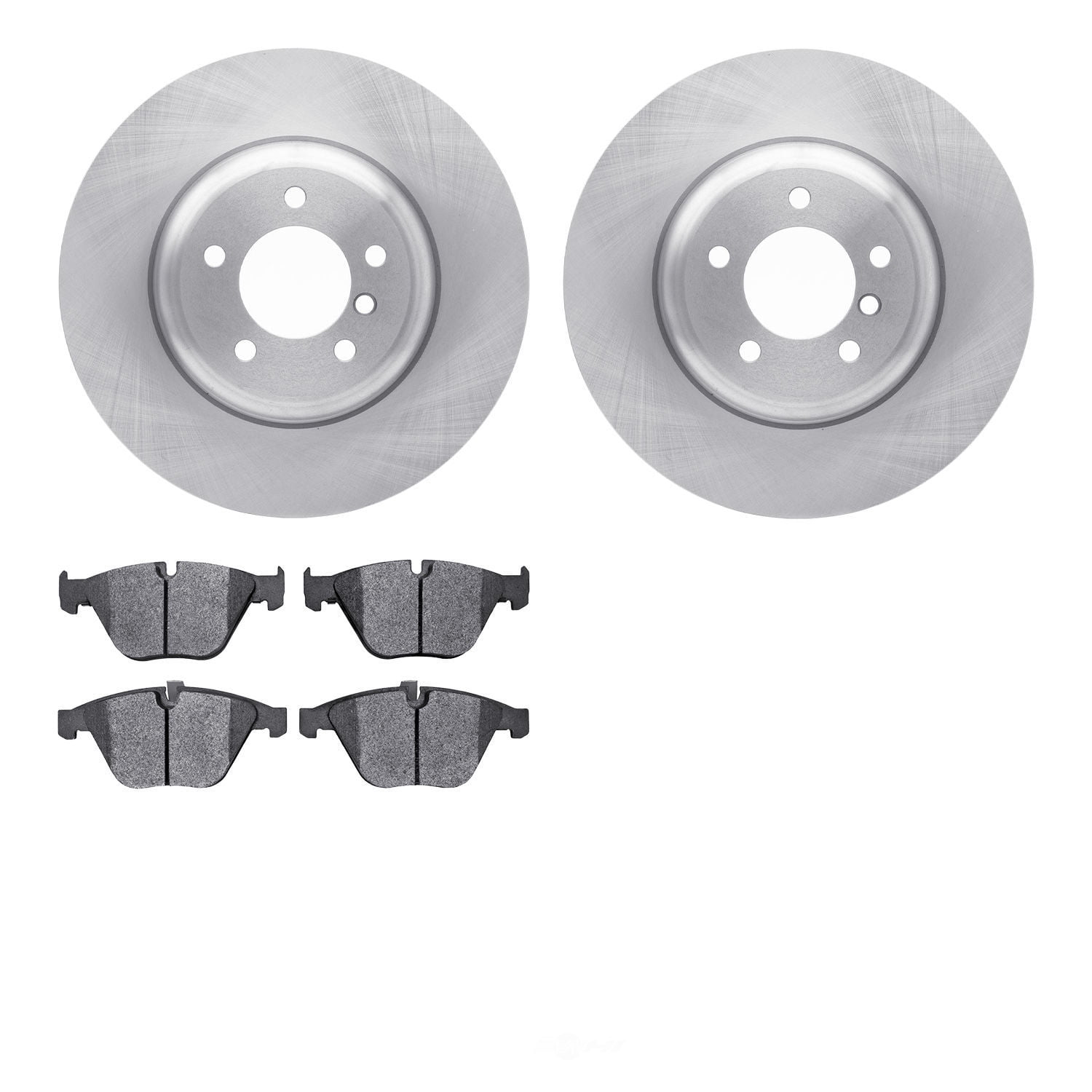 Dynamic Friction Company 6502-31391 DFC Brake Rotor with 5000 Advanced Brake Pads