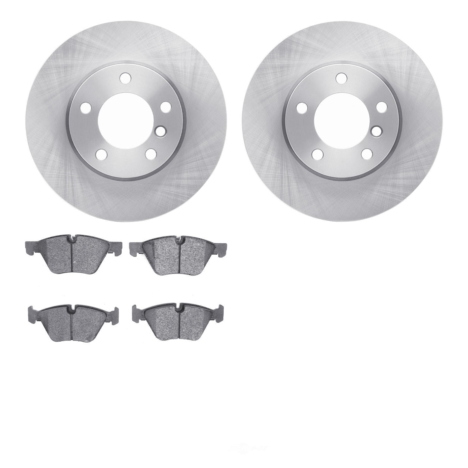 Dynamic Friction Company 6502-31407 DFC Brake Rotor with 5000 Advanced Brake Pads
