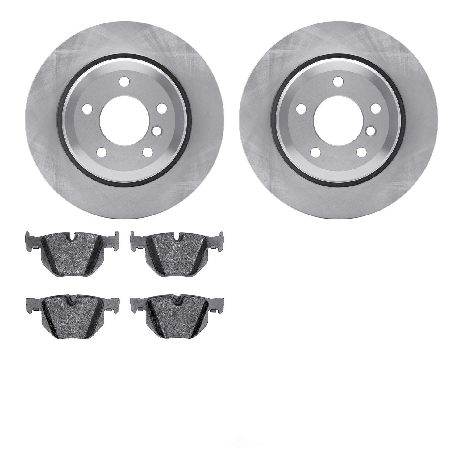 Dynamic Friction Company 6502-31431 DFC Brake Rotor with 5000 Advanced Brake Pads
