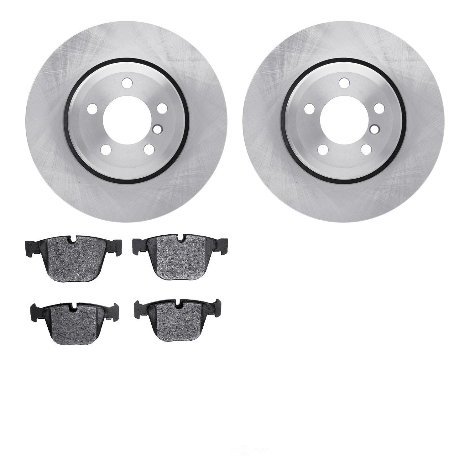Dynamic Friction Company 6502-31434 DFC Brake Rotor with 5000 Advanced Brake Pads