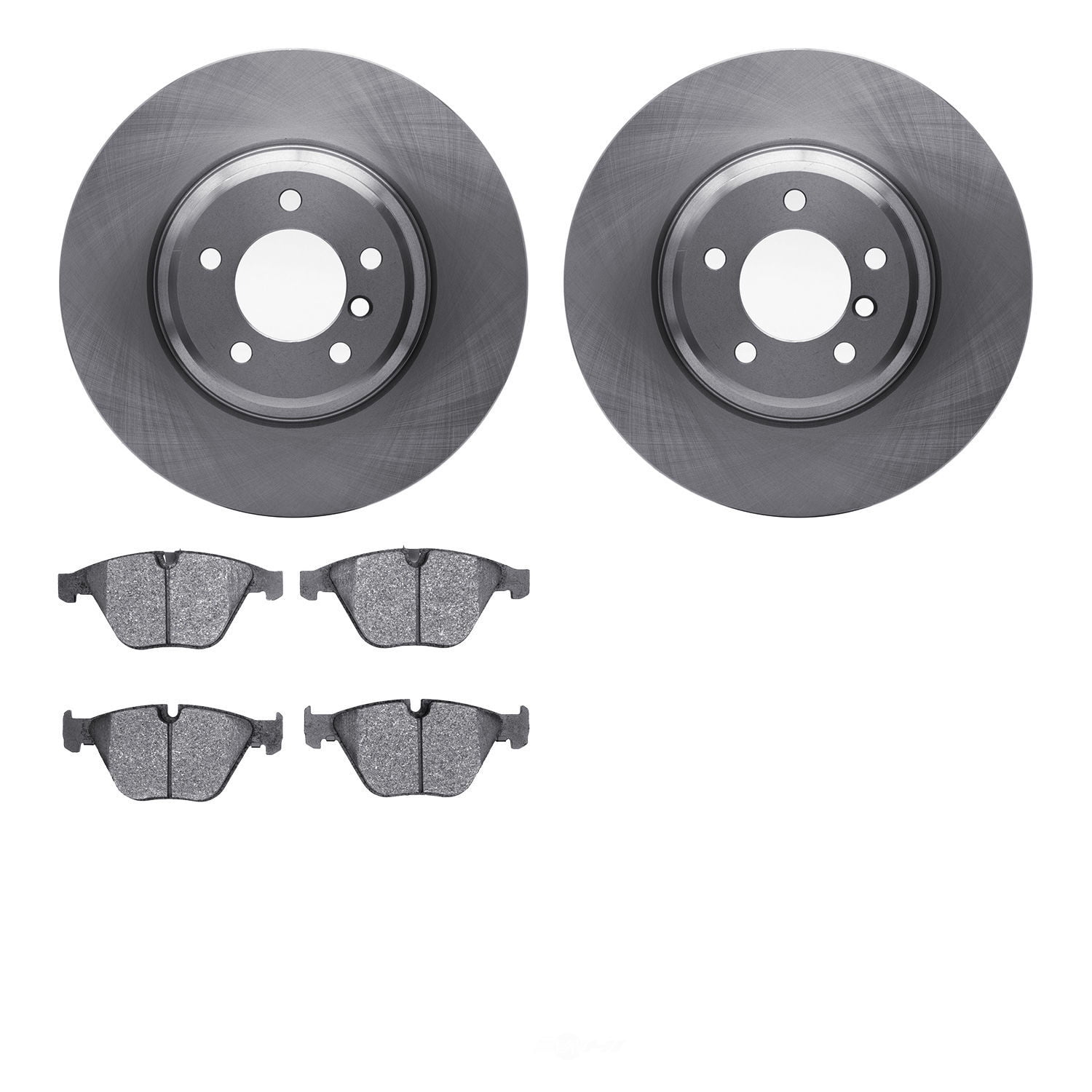 Dynamic Friction Company 6502-31449 DFC Brake Rotor with 5000 Advanced Brake Pads