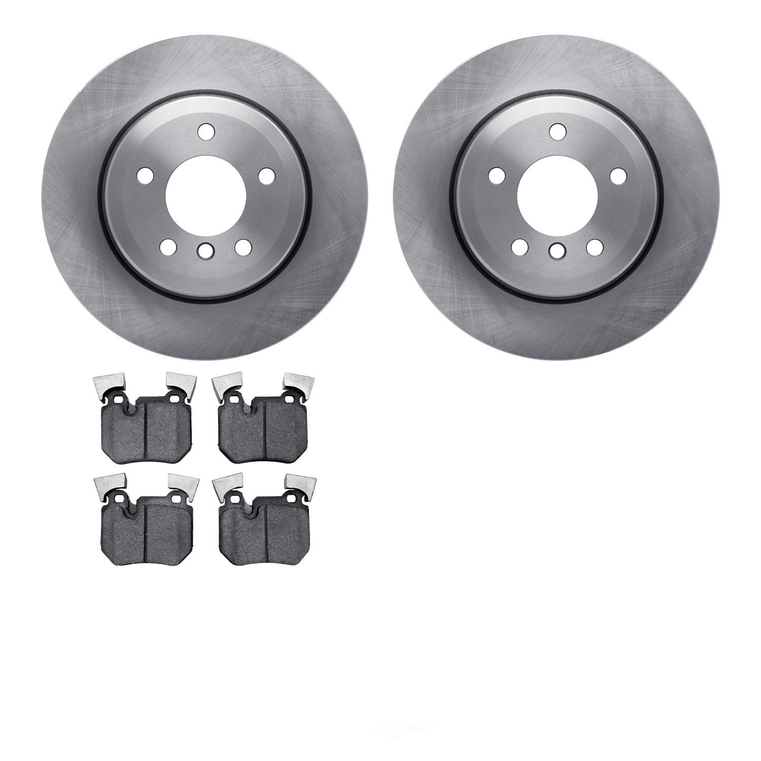 Dynamic Friction Company 6502-31481 DFC Brake Rotor with 5000 Advanced Brake Pads