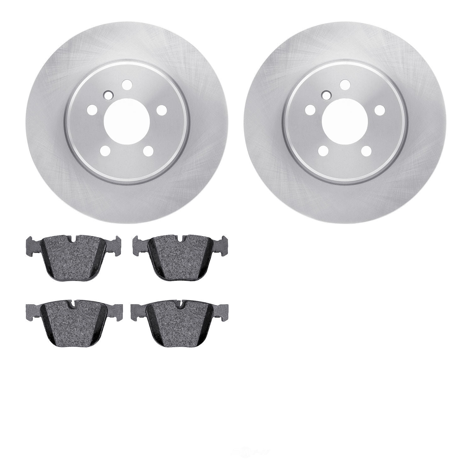 Dynamic Friction Company 6502-31539 DFC Brake Rotor with 5000 Advanced Brake Pads