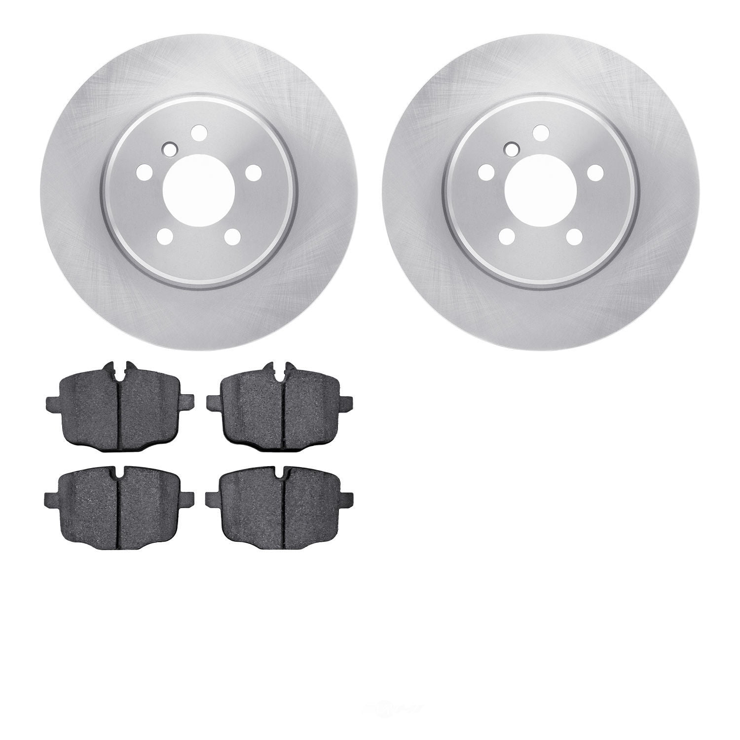 Dynamic Friction Company 6502-31541 DFC Brake Rotor with 5000 Advanced Brake Pads