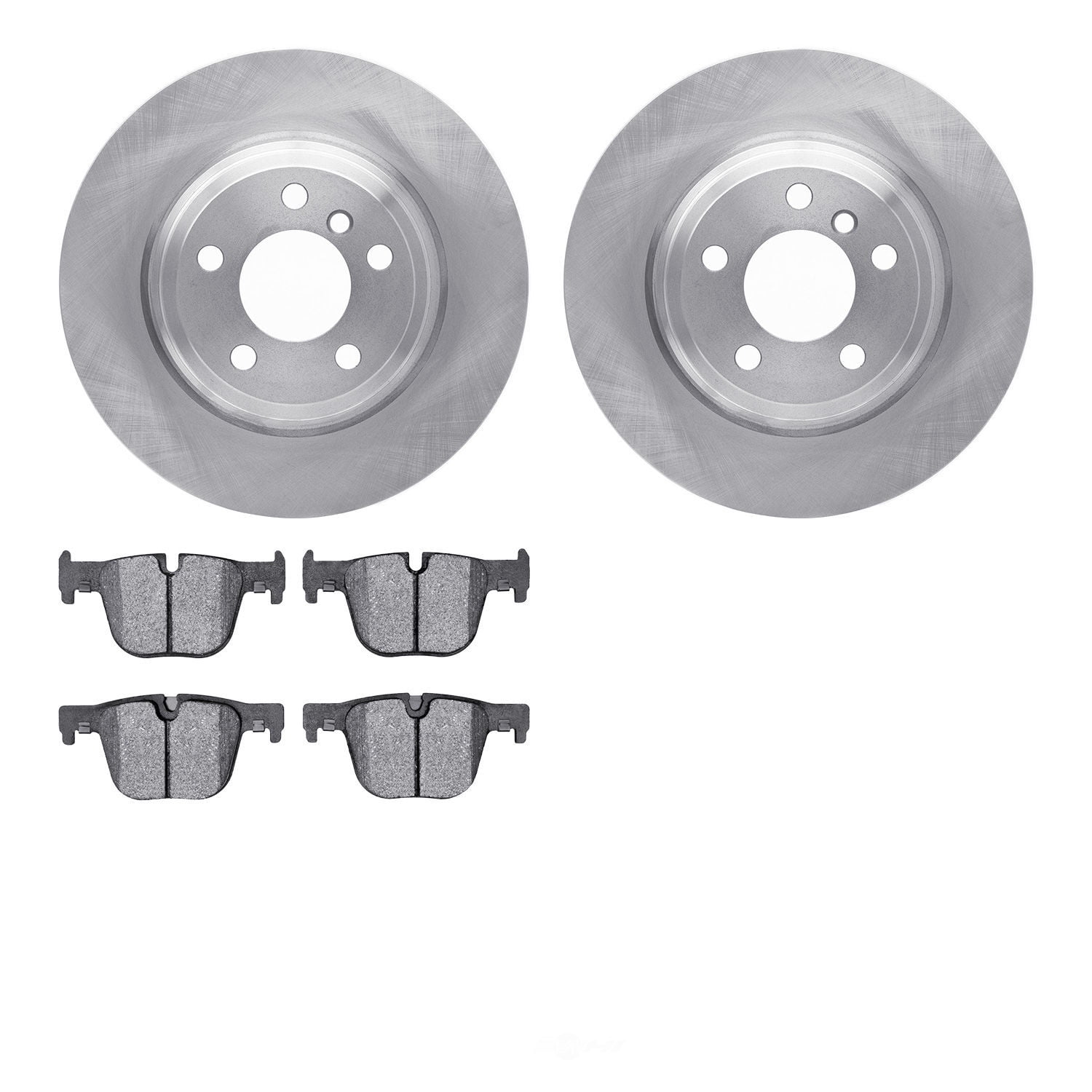 Dynamic Friction Company 6502-31567 DFC Brake Rotor with 5000 Advanced Brake Pads