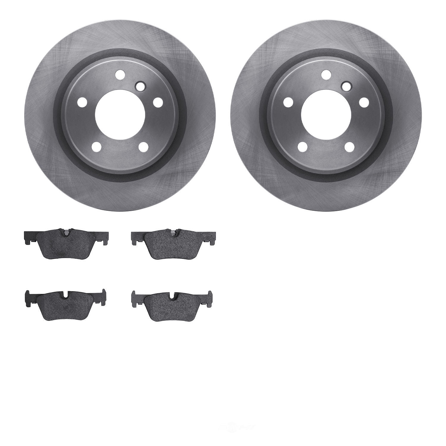 Dynamic Friction Company 6502-31572 DFC Brake Rotor with 5000 Advanced Brake Pads