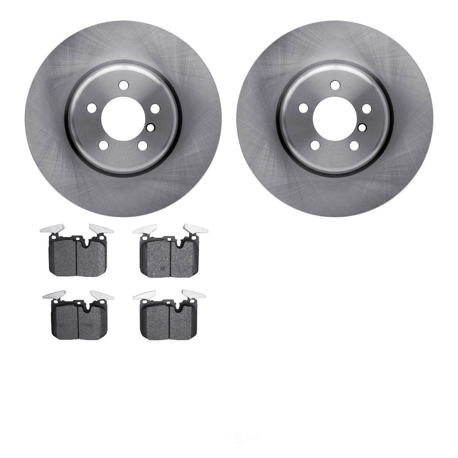 Dynamic Friction Company 6502-31578 DFC Brake Rotor with 5000 Advanced Brake Pads