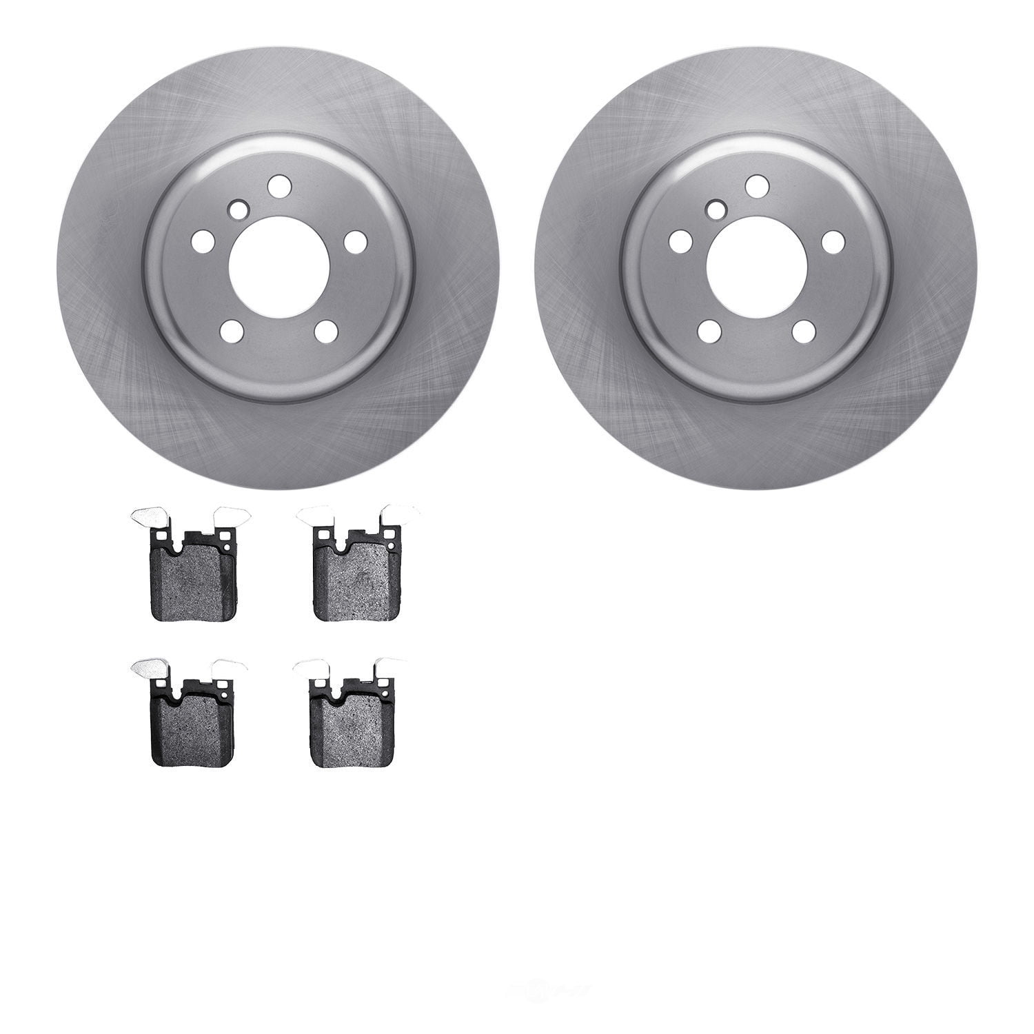 Dynamic Friction Company 6502-31590 DFC Brake Rotor with 5000 Advanced Brake Pads