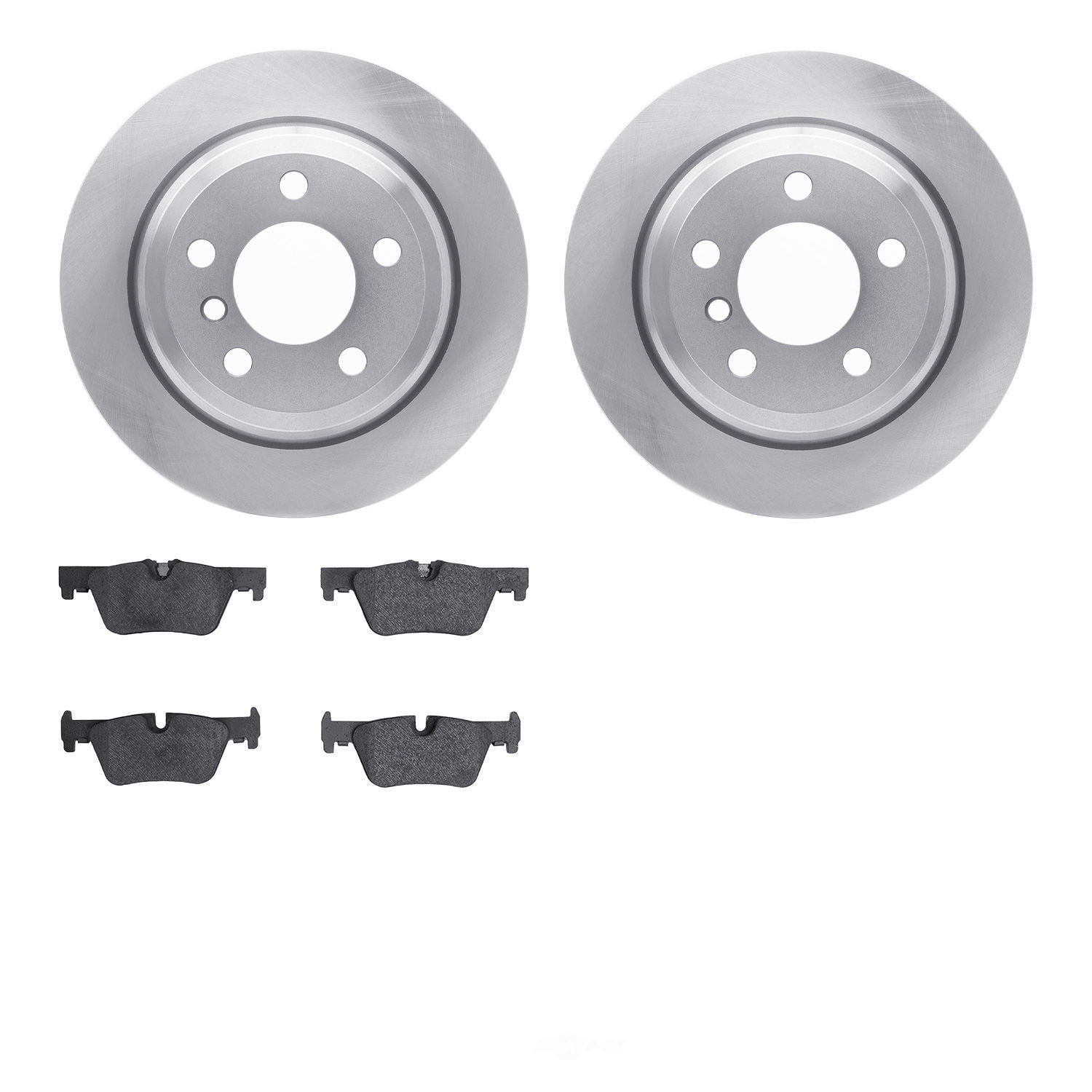 Dynamic Friction Company 6502-31595 DFC Brake Rotor with 5000 Advanced Brake Pads