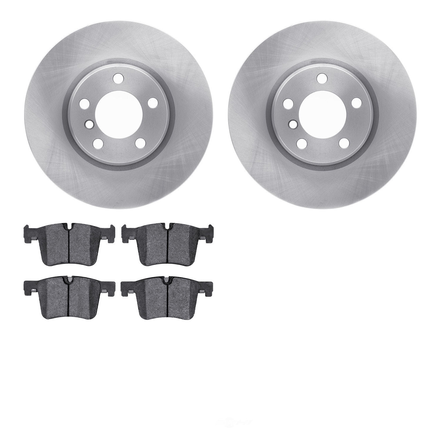 Dynamic Friction Company 6502-31603 DFC Brake Rotor with 5000 Advanced Brake Pads