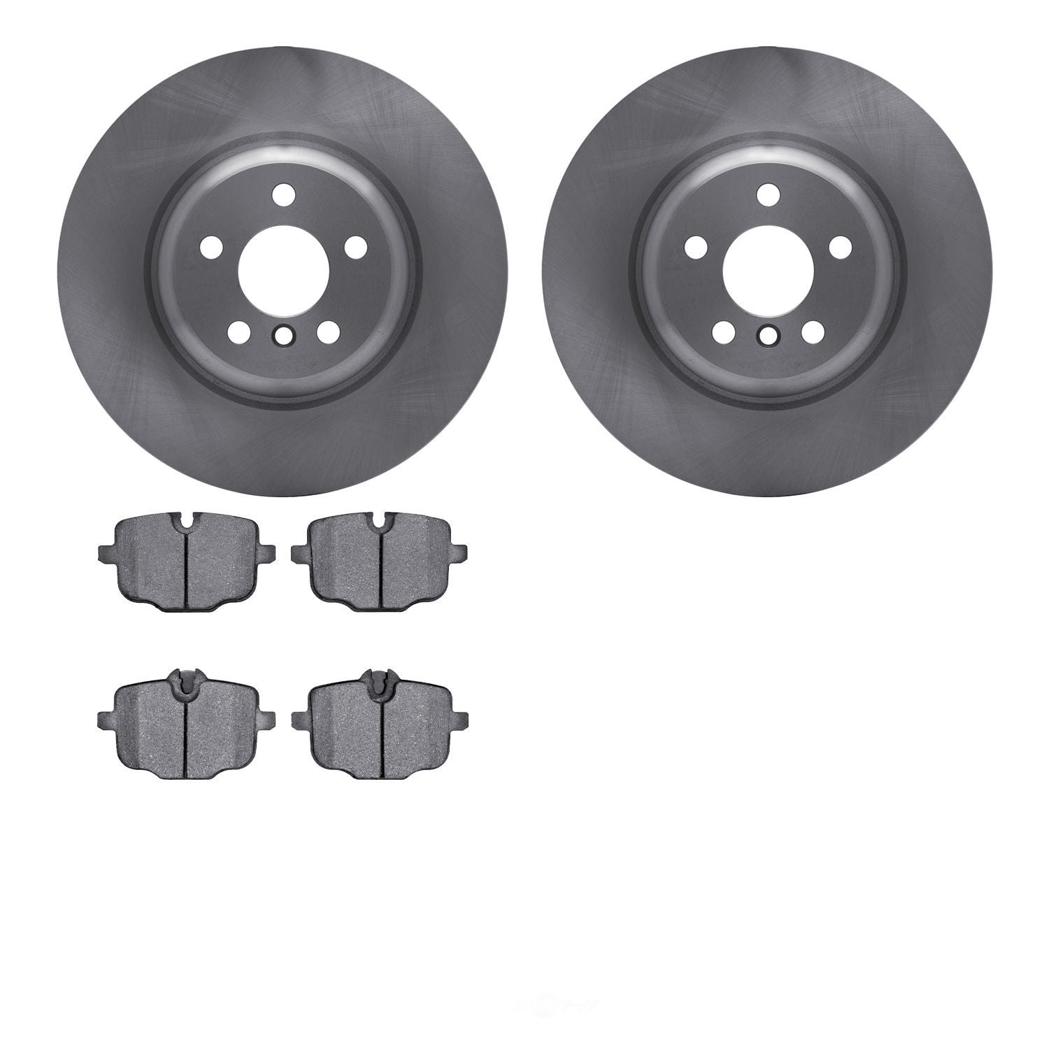 Dynamic Friction Company 6502-31616 DFC Brake Rotor with 5000 Advanced Brake Pads