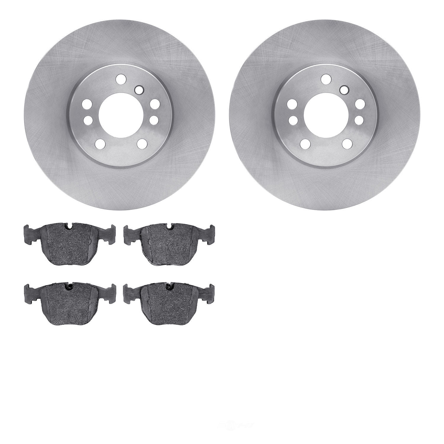 Dynamic Friction Company 6502-31636 DFC Brake Rotor with 5000 Advanced Brake Pads