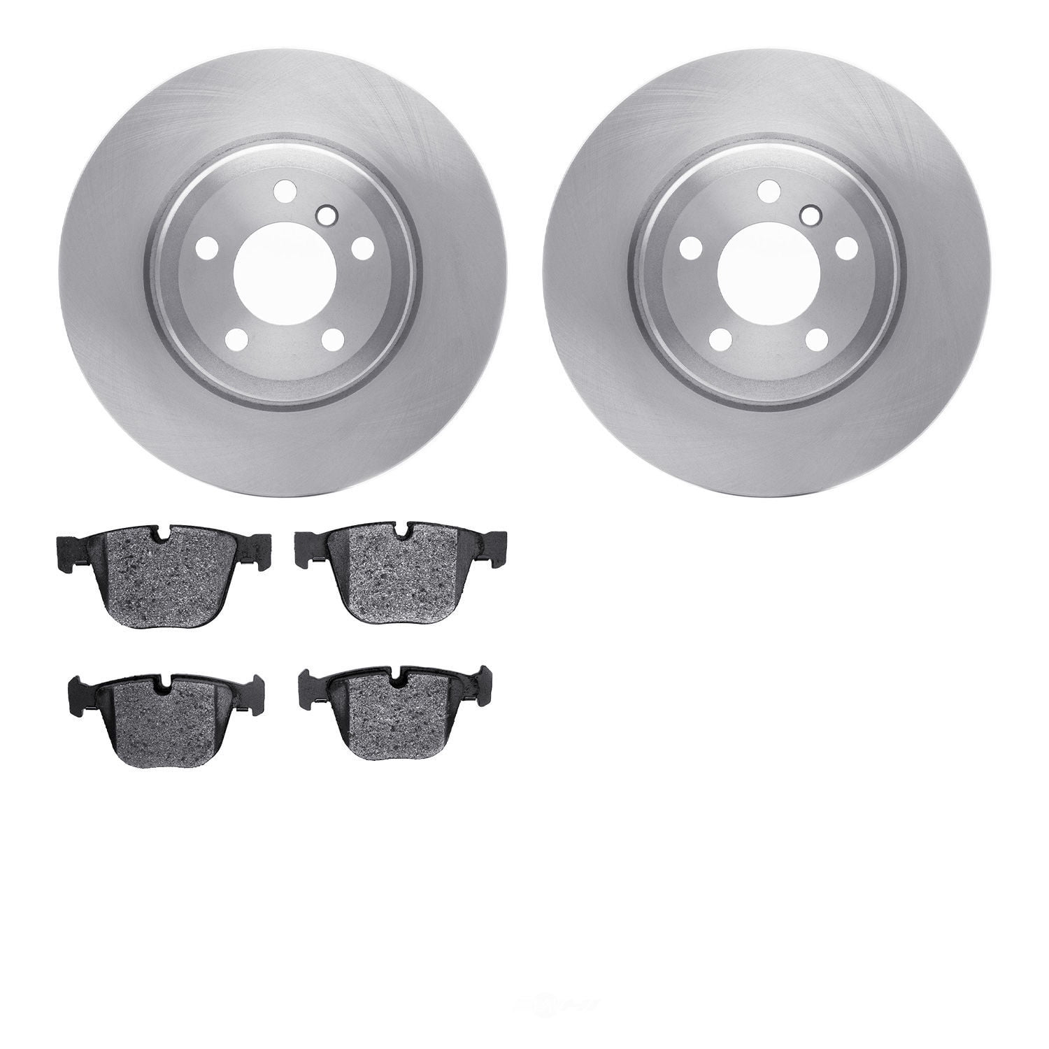 Dynamic Friction Company 6502-31666 DFC Brake Rotor with 5000 Advanced Brake Pads