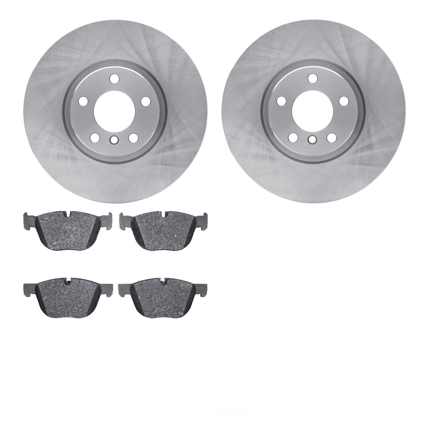 Dynamic Friction Company 6502-31670 DFC Brake Rotor with 5000 Advanced Brake Pads