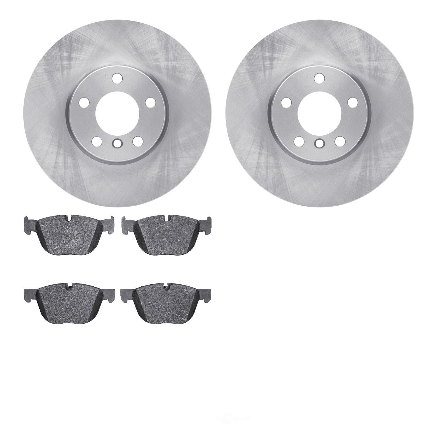 Dynamic Friction Company 6502-31682 DFC Brake Rotor with 5000 Advanced Brake Pads