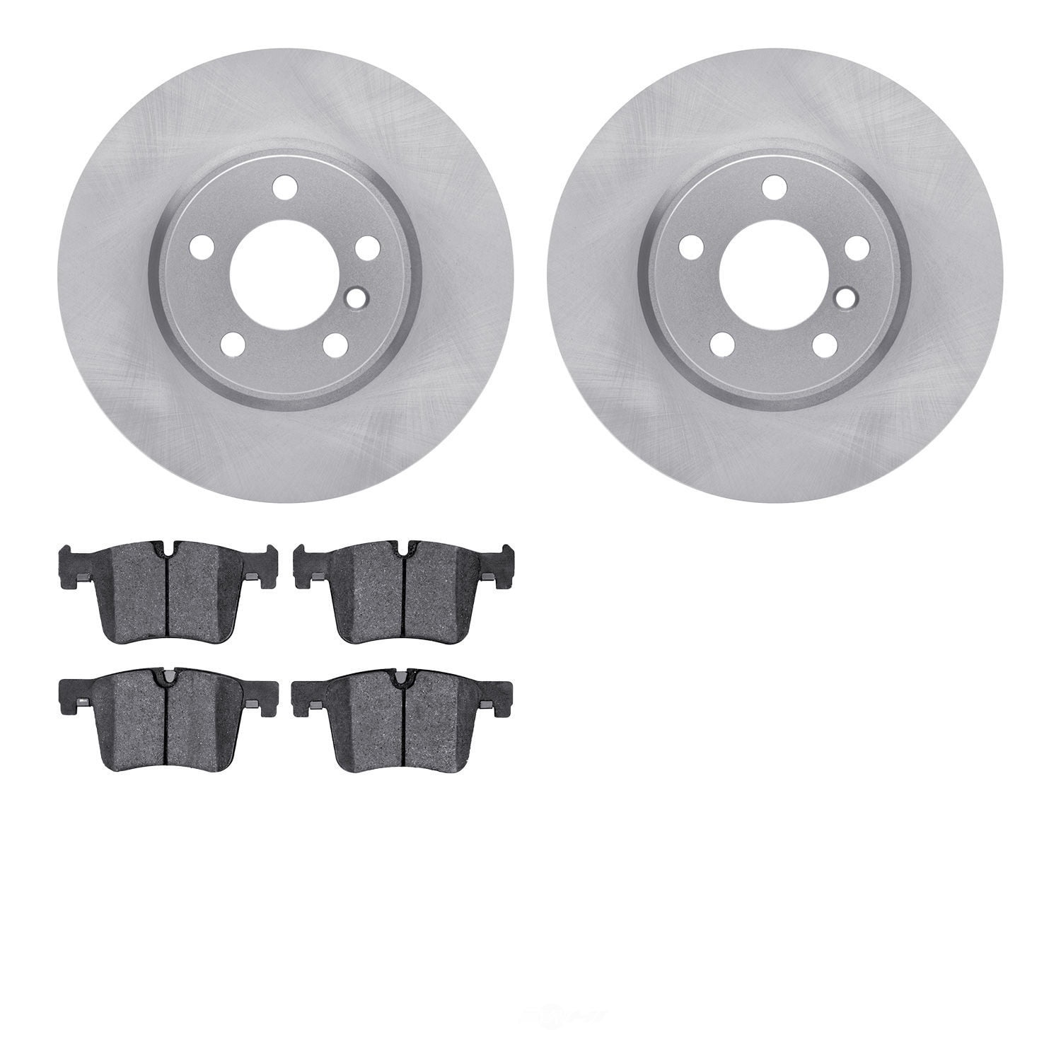 Dynamic Friction Company 6502-31700 DFC Brake Rotor with 5000 Advanced Brake Pads
