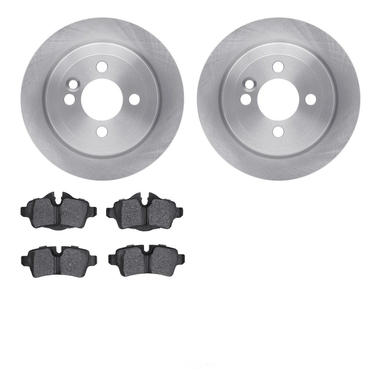 Dynamic Friction Company 6502-32038 DFC Brake Rotor with 5000 Advanced Brake Pads