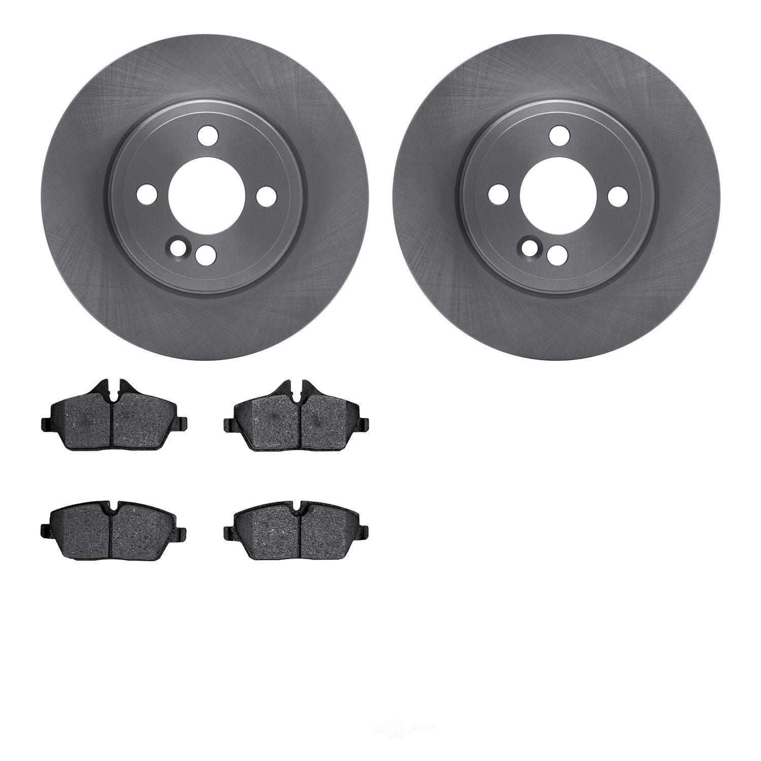 Dynamic Friction Company 6502-32046 DFC Brake Rotor with 5000 Advanced Brake Pads