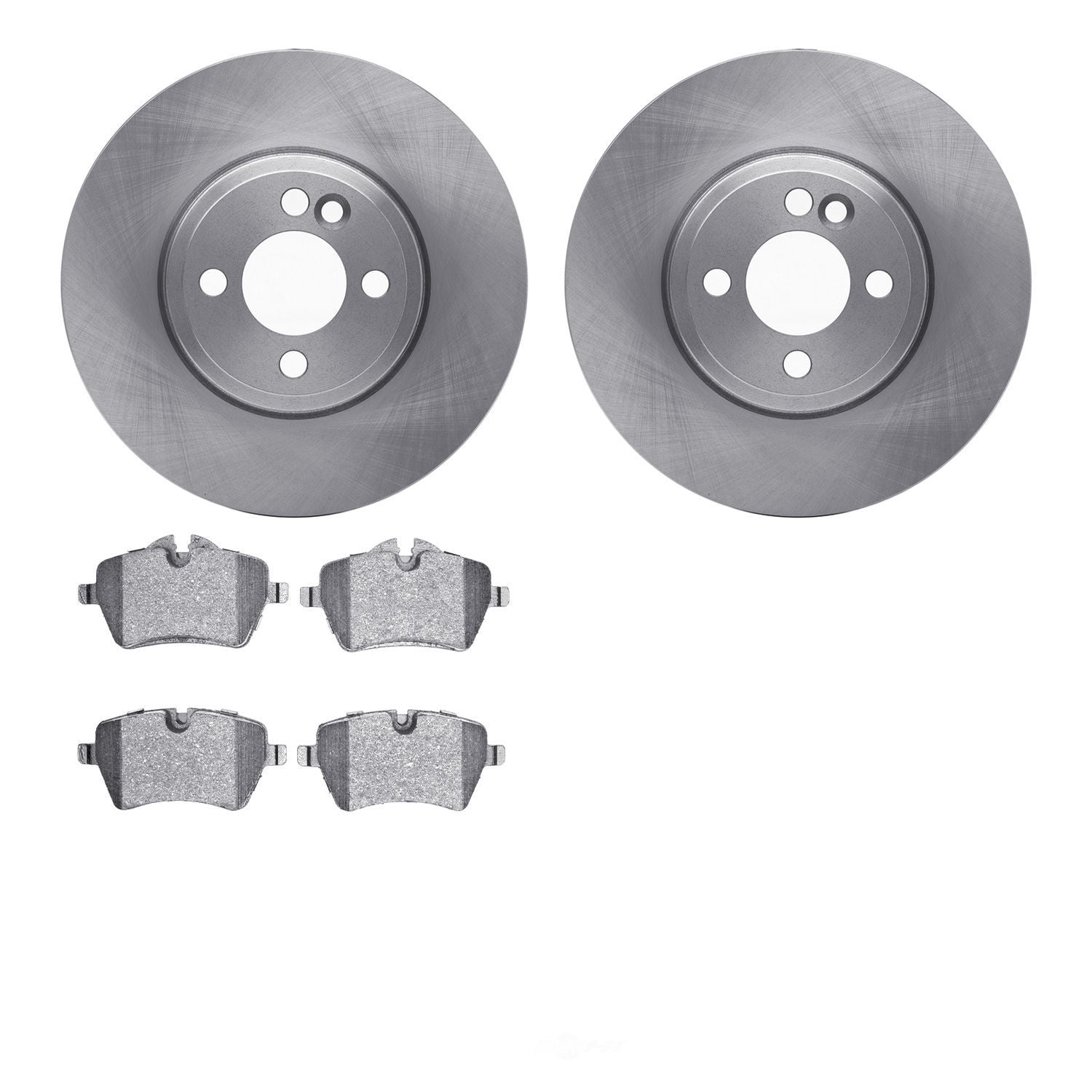Dynamic Friction Company 6502-32052 DFC Brake Rotor with 5000 Advanced Brake Pads