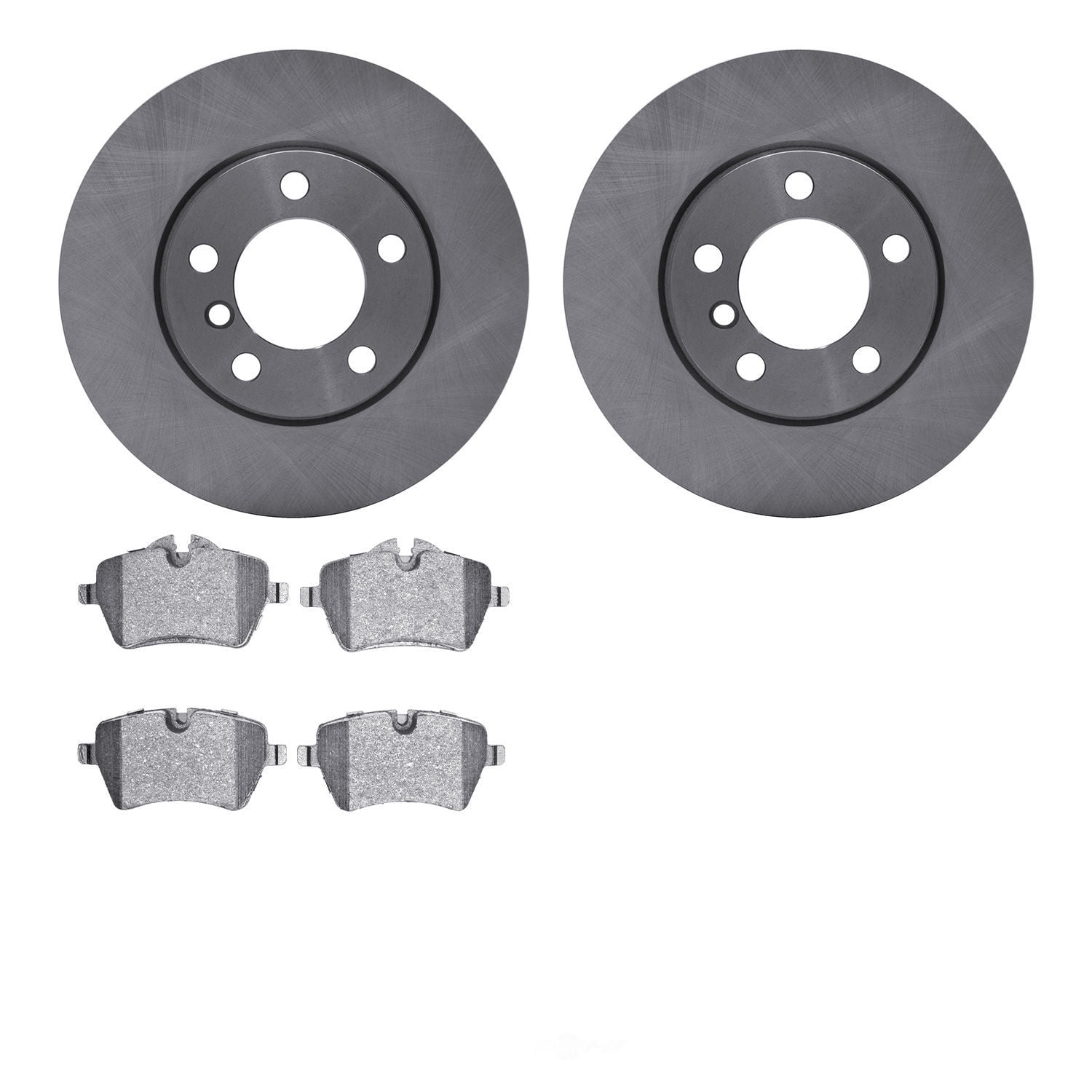 Dynamic Friction Company 6502-32065 DFC Brake Rotor with 5000 Advanced Brake Pads
