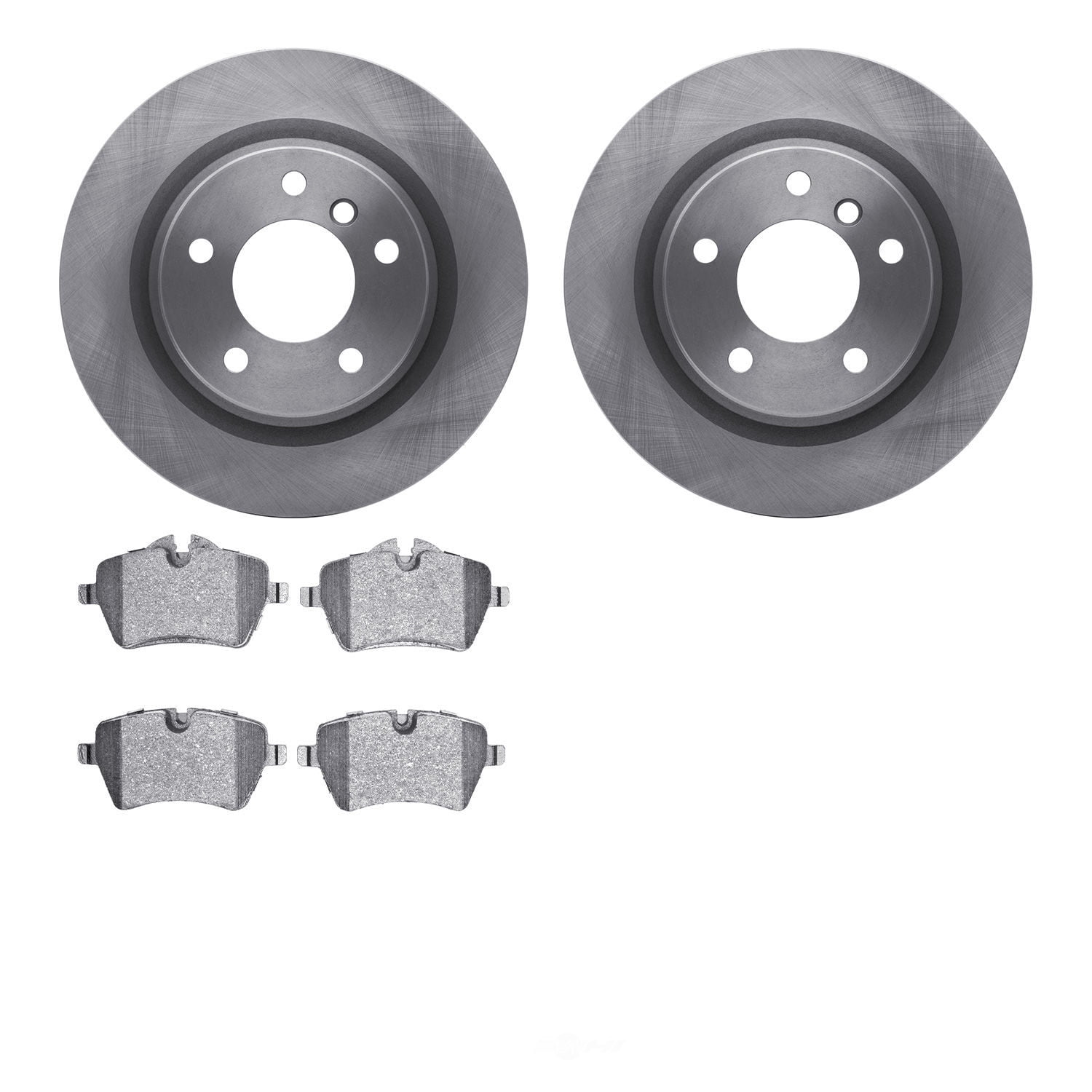 Dynamic Friction Company 6502-32074 DFC Brake Rotor with 5000 Advanced Brake Pads