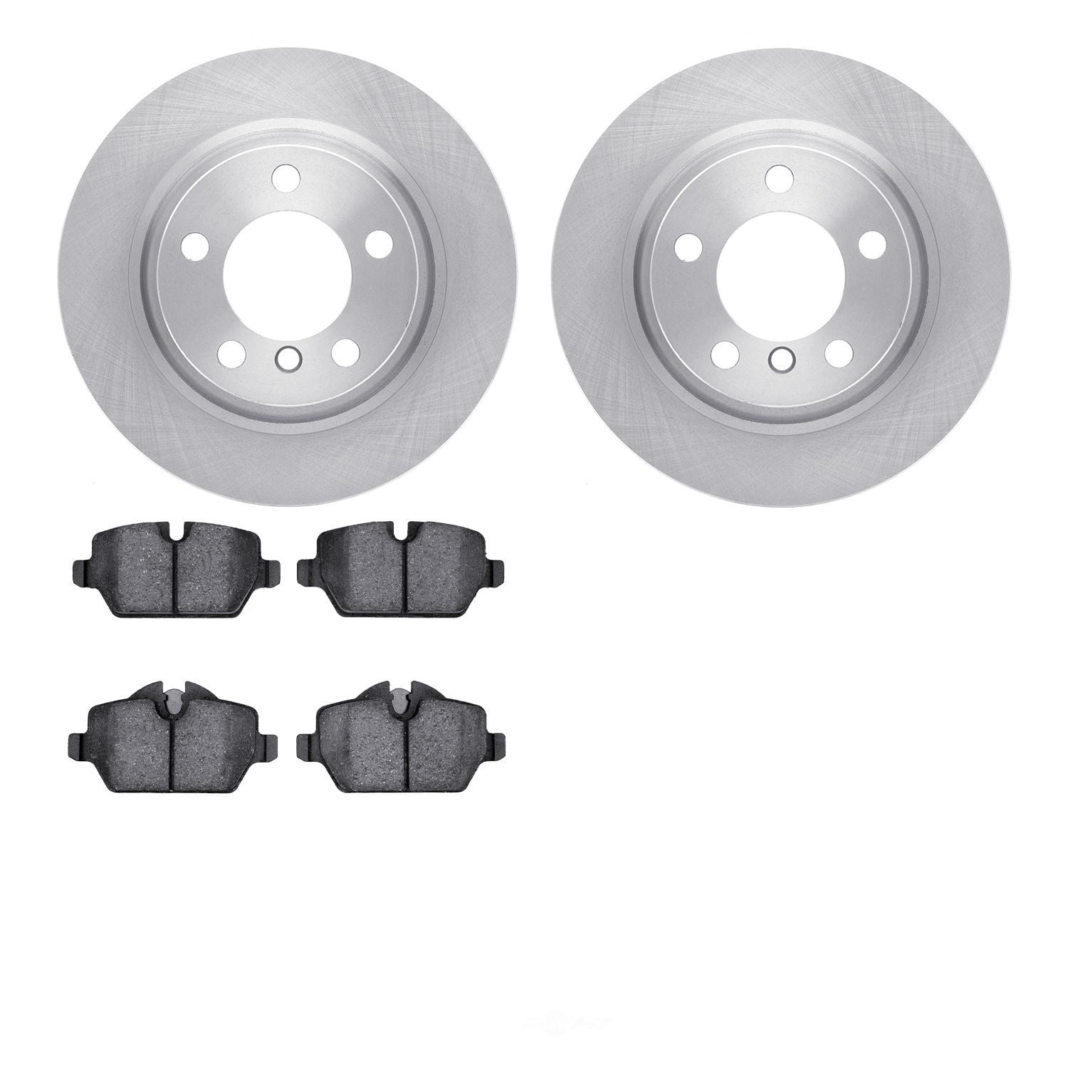 Dynamic Friction Company 6502-32079 DFC Brake Rotor with 5000 Advanced Brake Pads