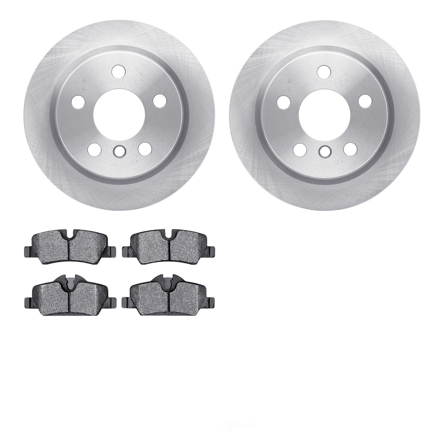 Dynamic Friction Company 6502-32082 DFC Brake Rotor with 5000 Advanced Brake Pads