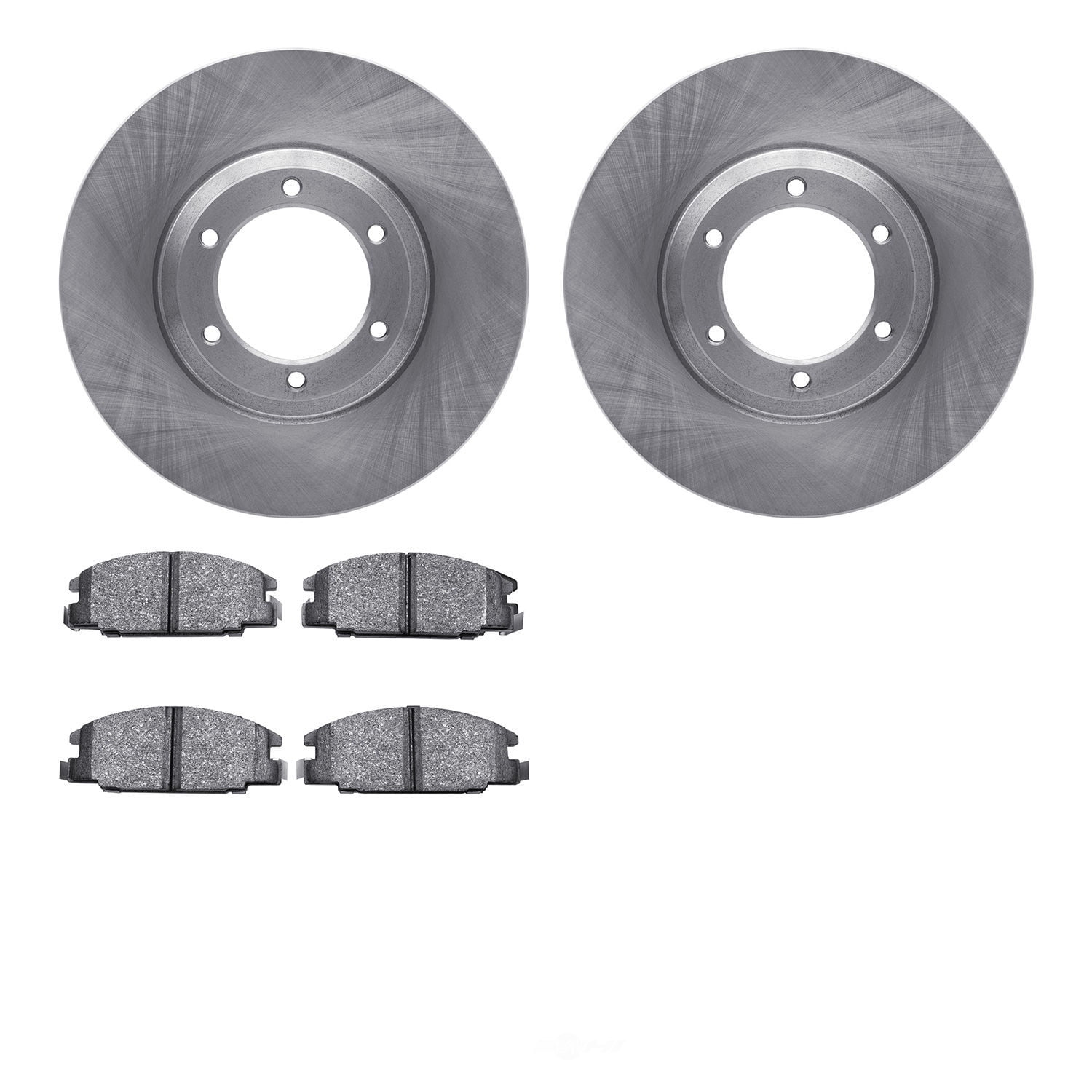 Dynamic Friction Company 6502-37033 DFC Brake Rotor with 5000 Advanced Brake Pads