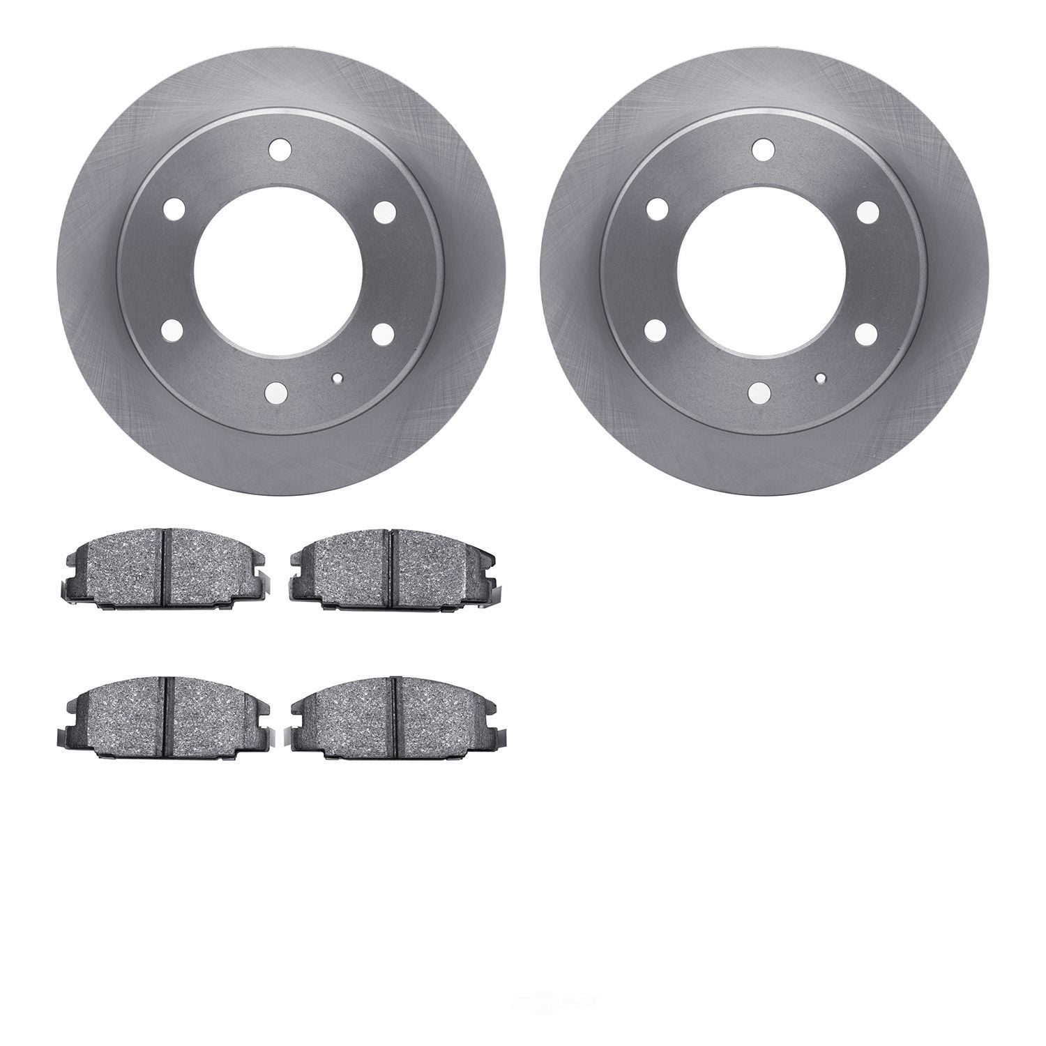 Dynamic Friction Company 6502-37036 DFC Brake Rotor with 5000 Advanced Brake Pads