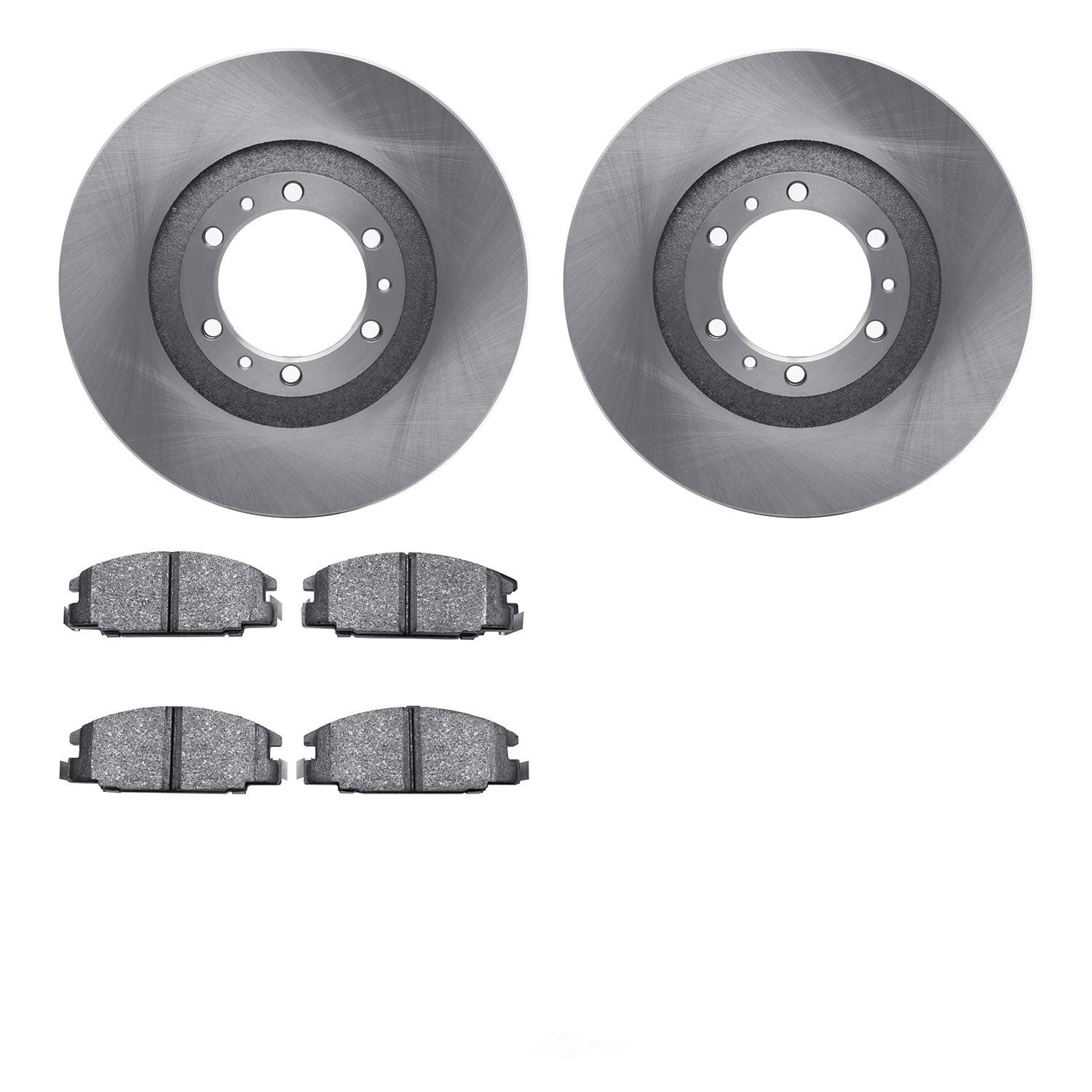 Dynamic Friction Company 6502-37042 DFC Brake Rotor with 5000 Advanced Brake Pads