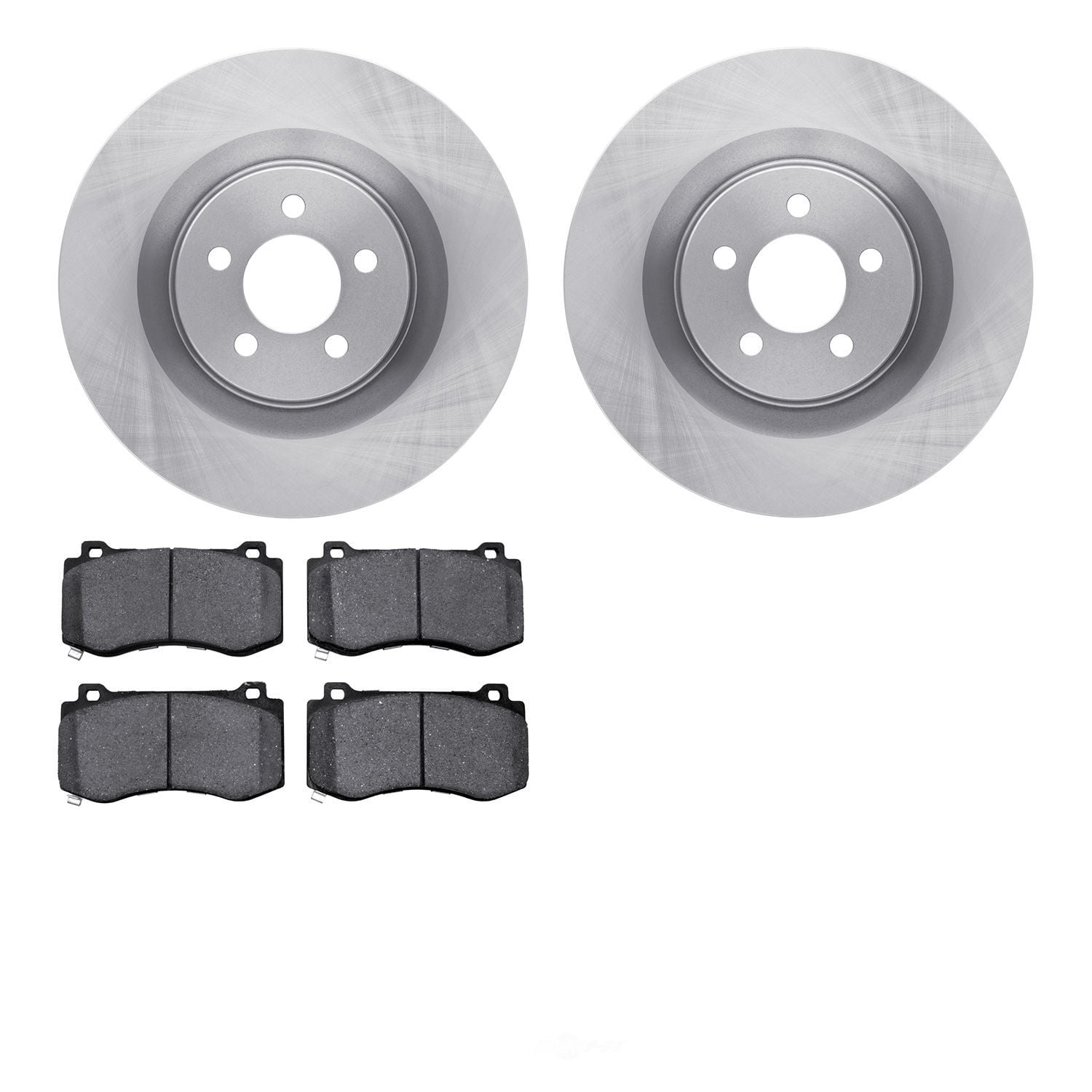 Dynamic Friction Company 6502-39119 DFC Brake Rotor with 5000 Advanced Brake Pads