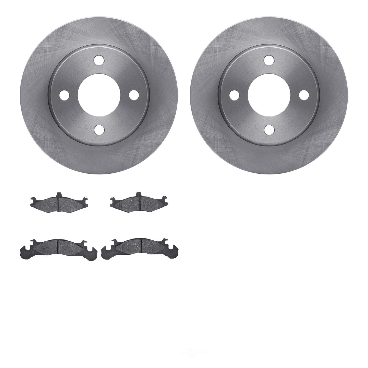 Dynamic Friction Company 6502-40179 DFC Brake Rotor with 5000 Advanced Brake Pads
