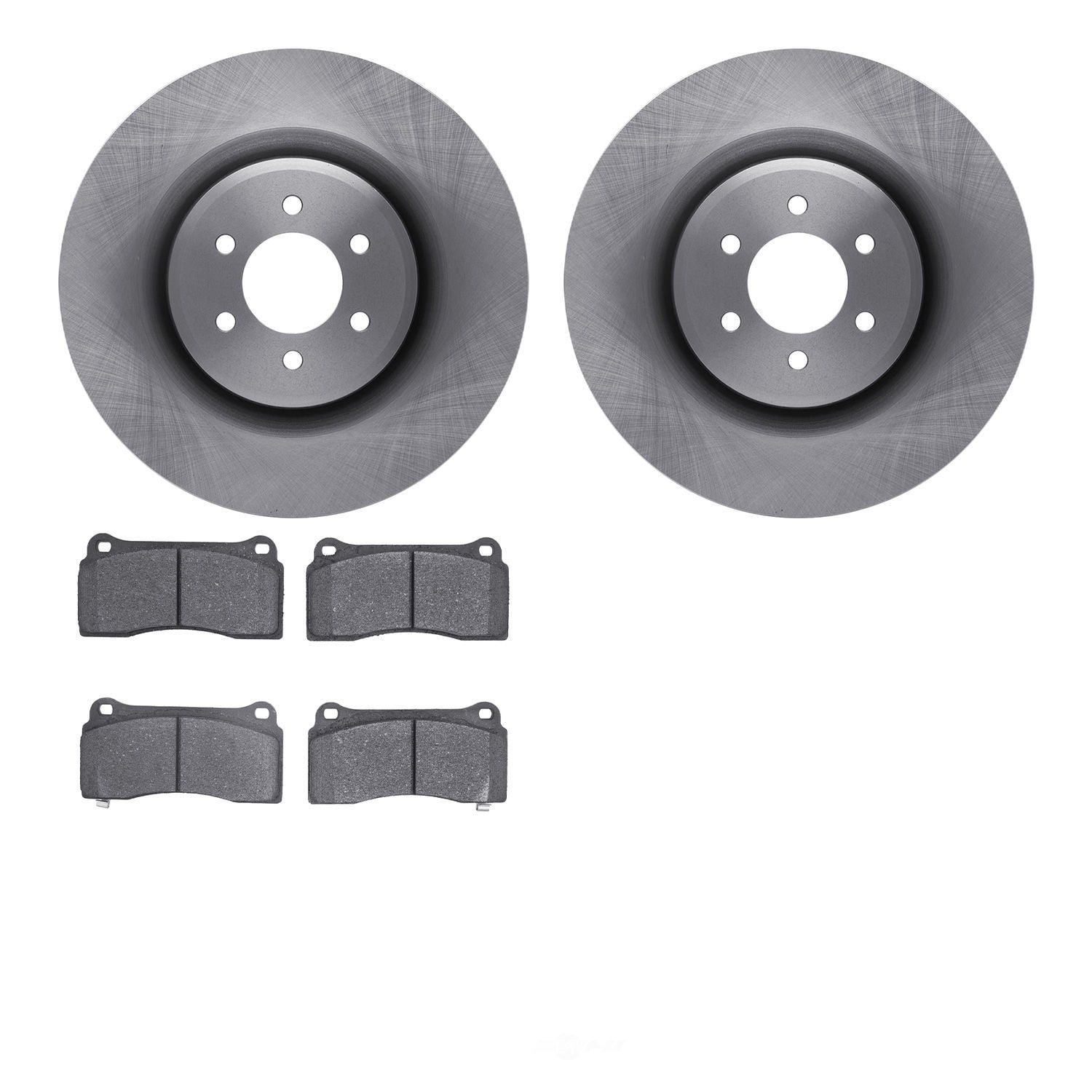 Dynamic Friction Company 6502-40181 DFC Brake Rotor with 5000 Advanced Brake Pads