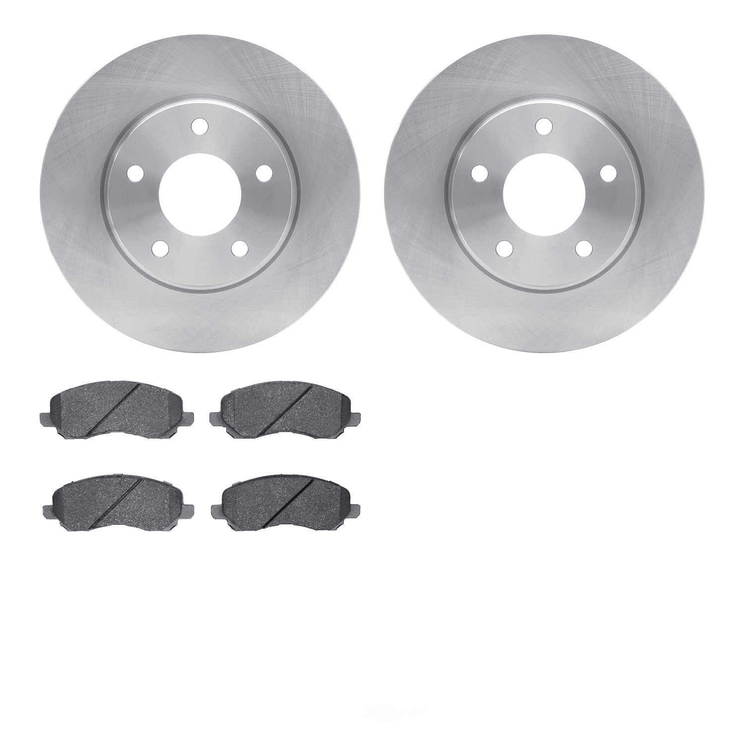 Dynamic Friction Company 6502-40194 DFC Brake Rotor with 5000 Advanced Brake Pads