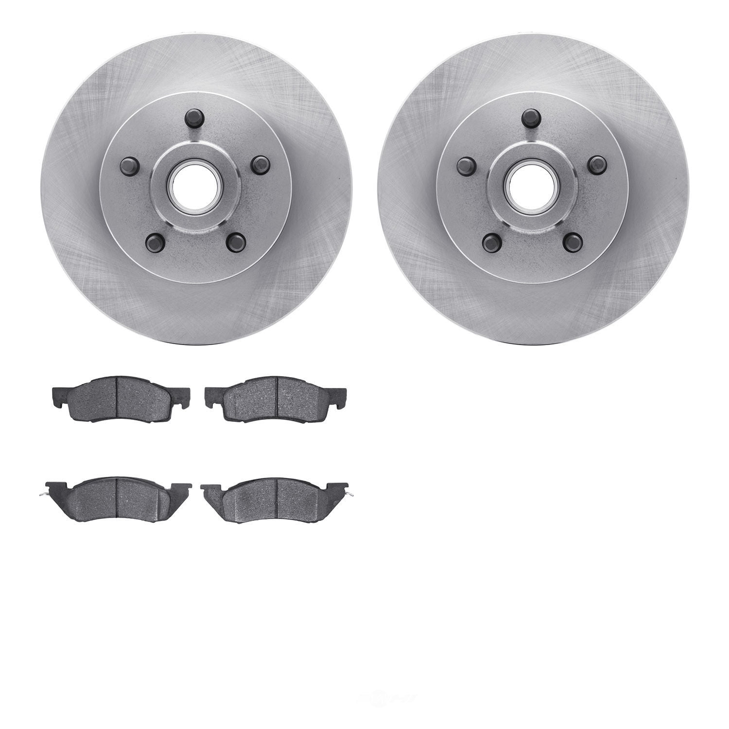 Dynamic Friction Company 6502-40209 DFC Brake Rotor with 5000 Advanced Brake Pads