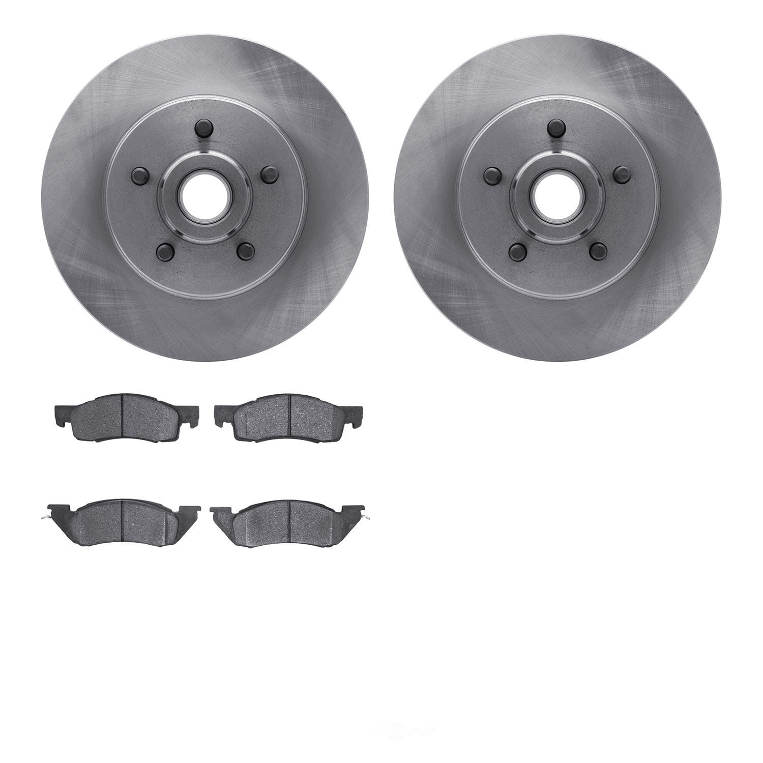 Dynamic Friction Company 6502-40212 DFC Brake Rotor with 5000 Advanced Brake Pads