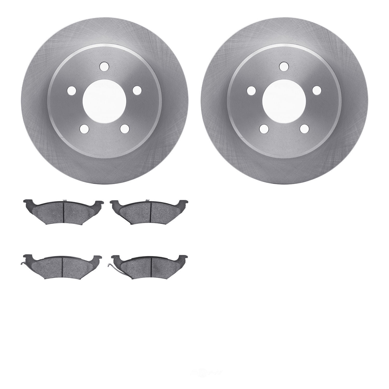 Dynamic Friction Company 6502-40278 DFC Brake Rotor with 5000 Advanced Brake Pads