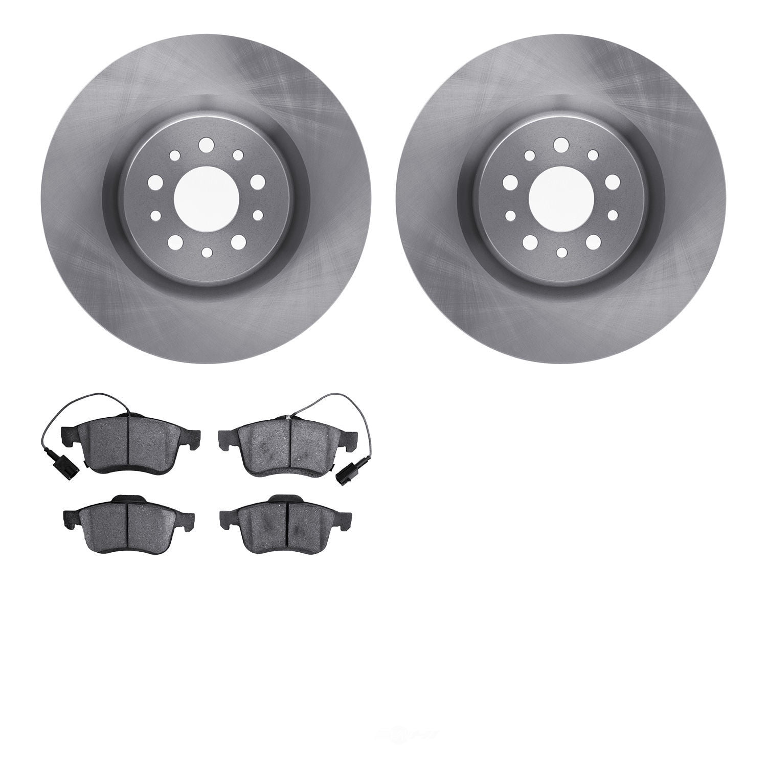 Dynamic Friction Company 6502-40303 DFC Brake Rotor with 5000 Advanced Brake Pads