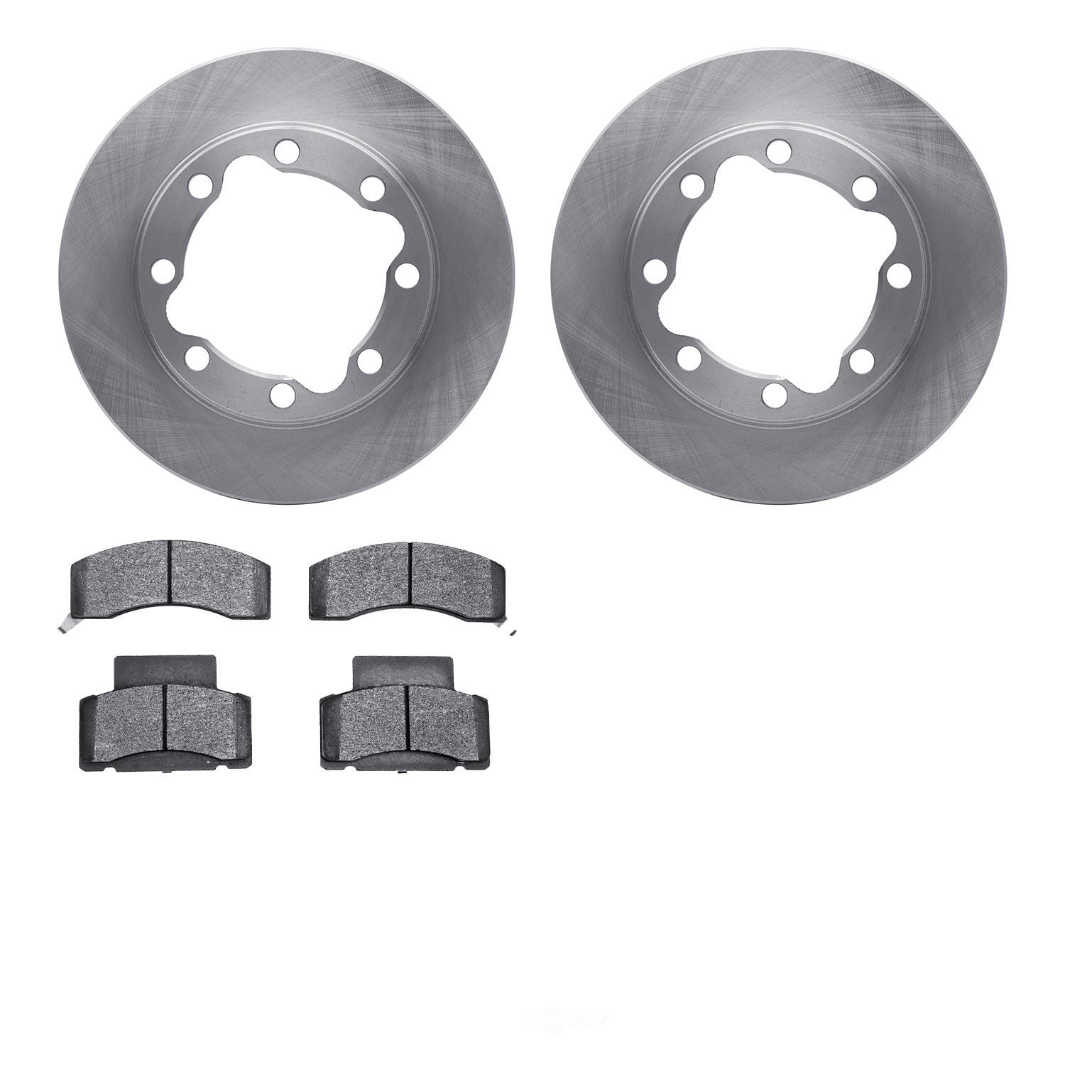 Dynamic Friction Company 6502-40309 DFC Brake Rotor with 5000 Advanced Brake Pads