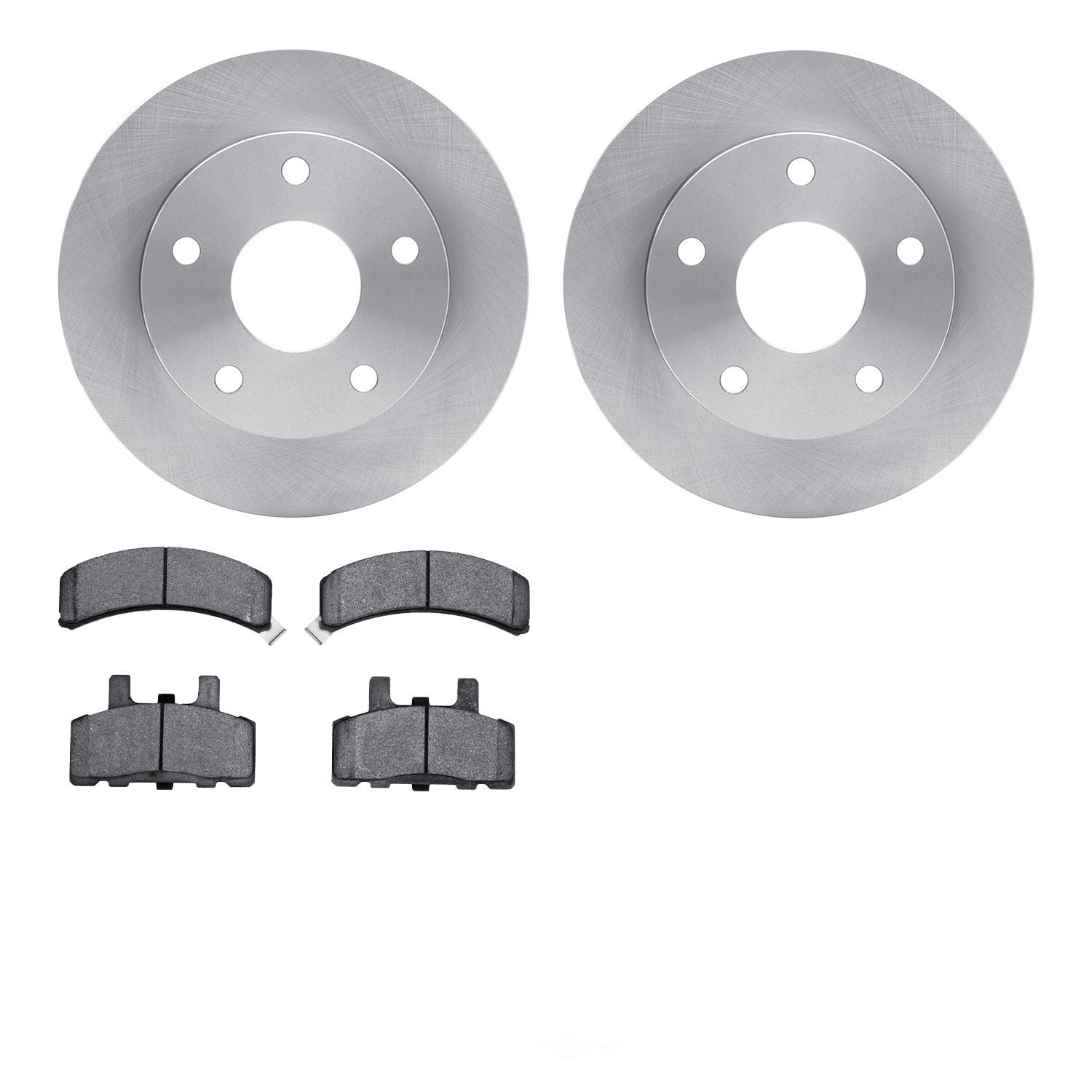 Dynamic Friction Company 6502-40370 DFC Brake Rotor with 5000 Advanced Brake Pads