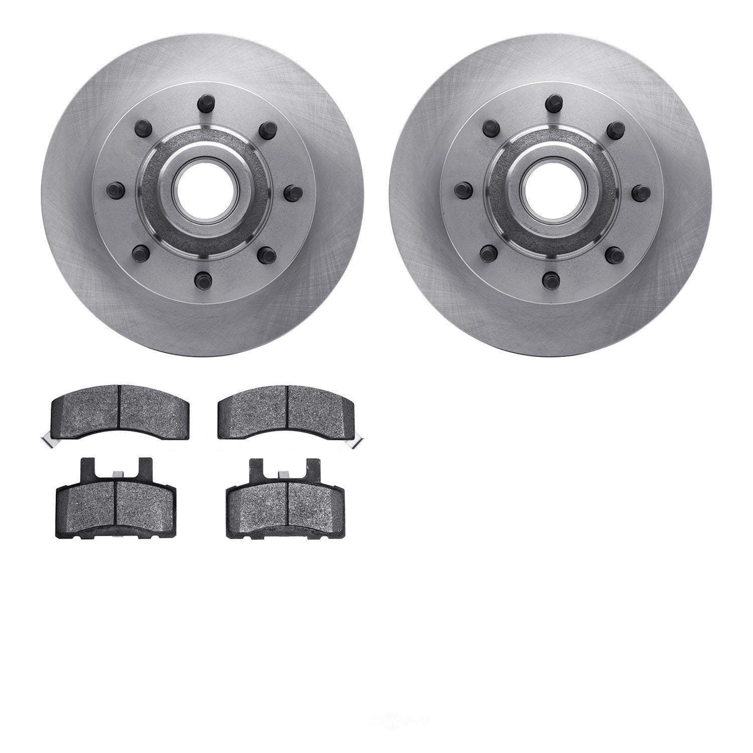 Dynamic Friction Company 6502-40375 DFC Brake Rotor with 5000 Advanced Brake Pads