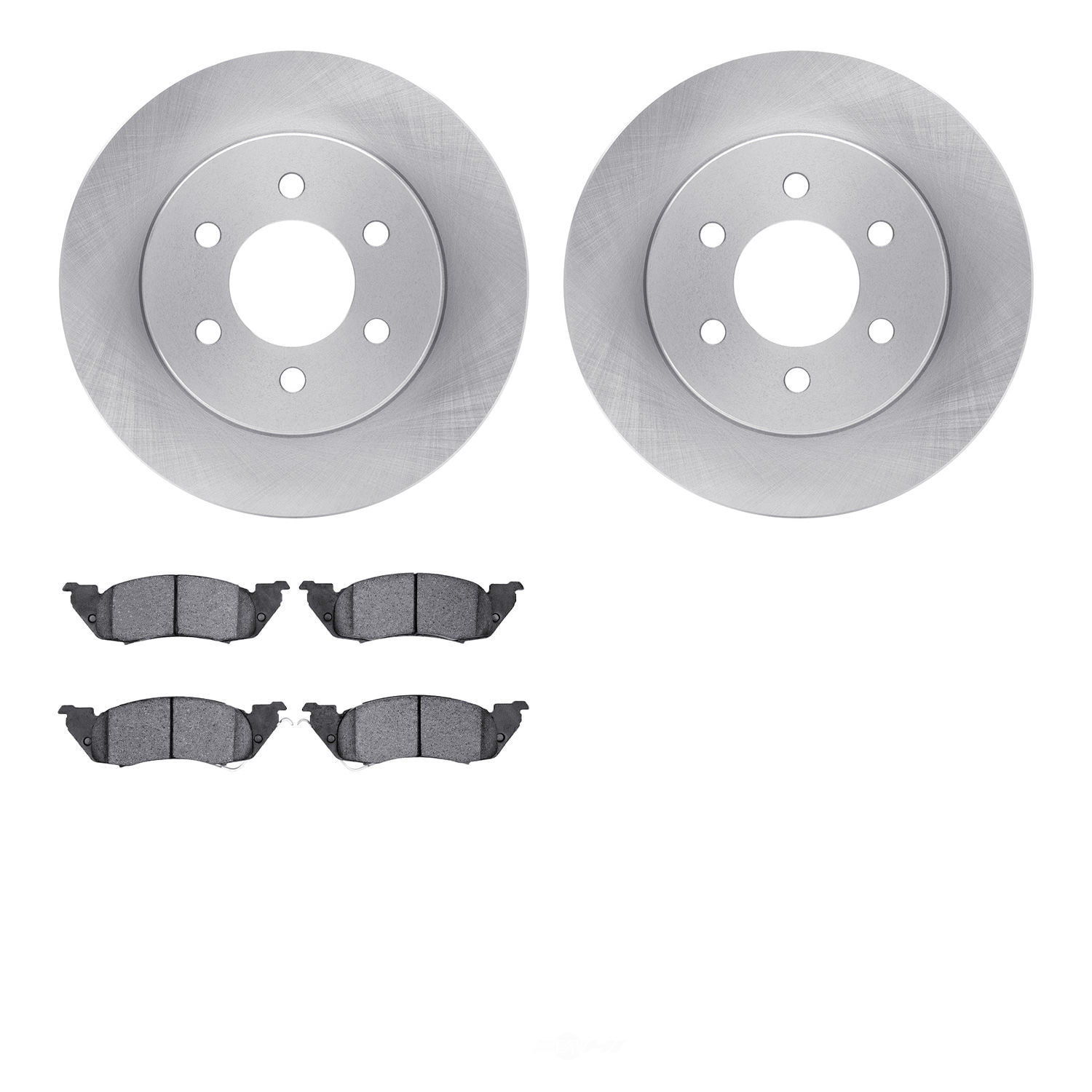 Dynamic Friction Company 6502-40390 DFC Brake Rotor with 5000 Advanced Brake Pads