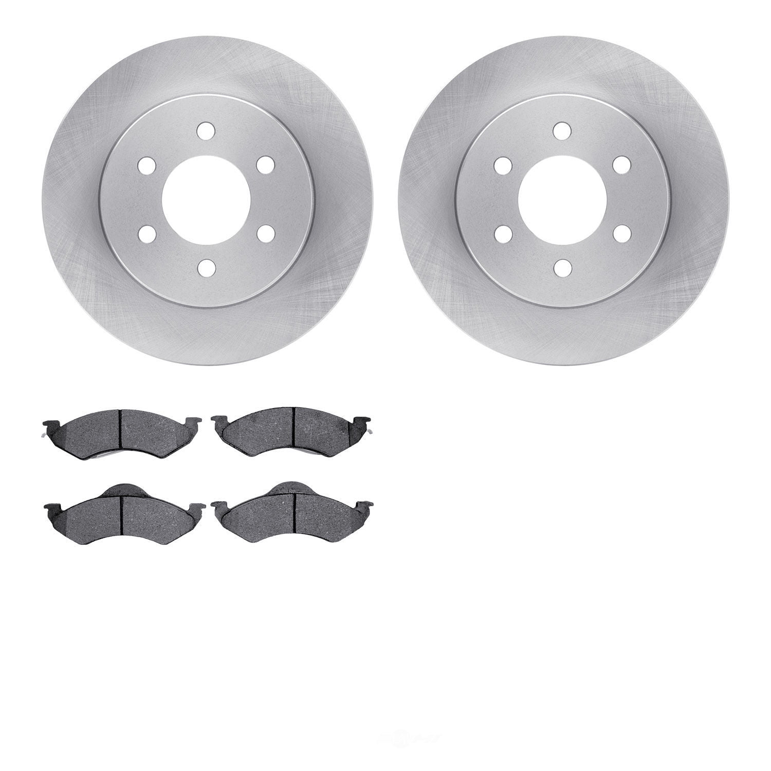 Dynamic Friction Company 6502-40391 DFC Brake Rotor with 5000 Advanced Brake Pads
