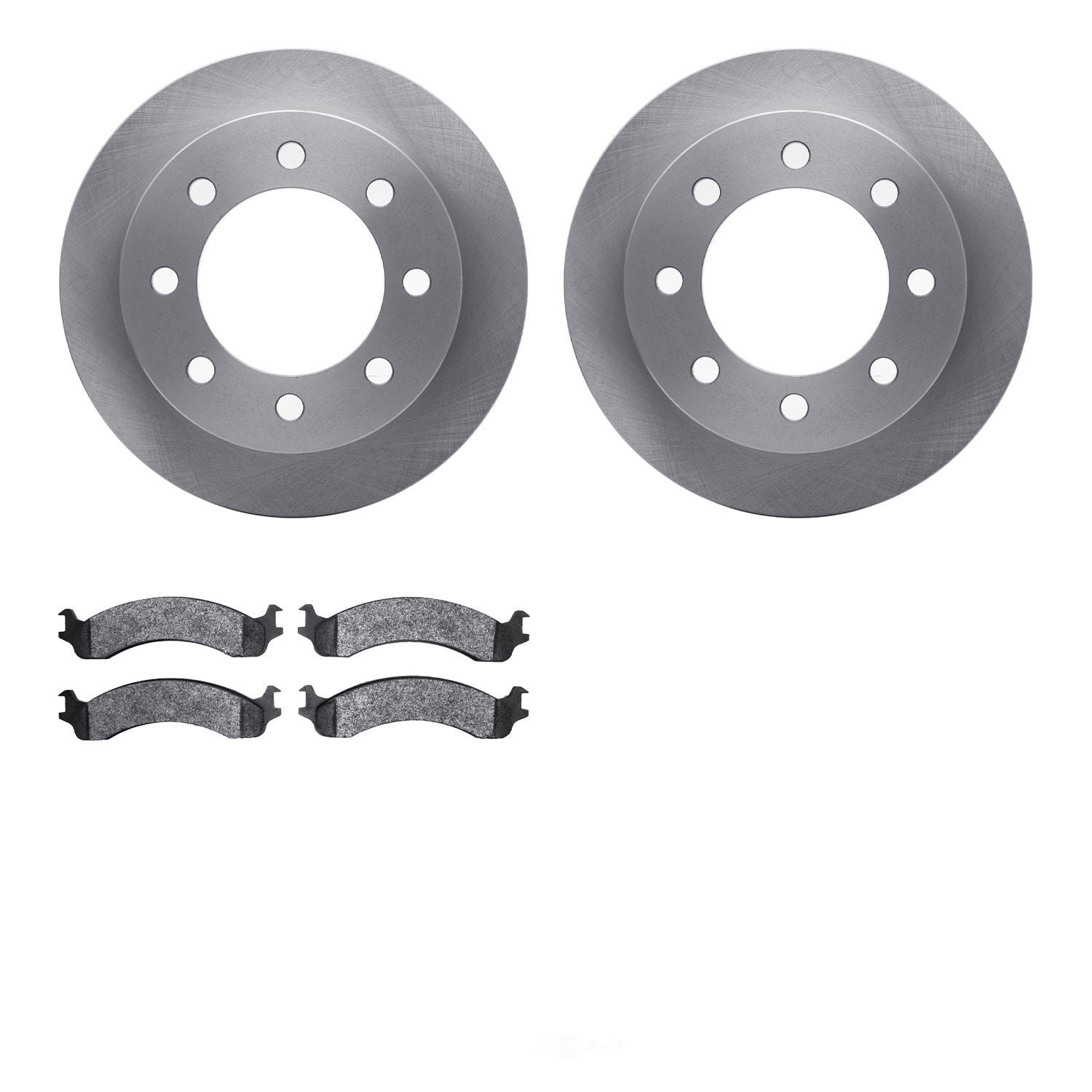Dynamic Friction Company 6502-40408 DFC Brake Rotor with 5000 Advanced Brake Pads