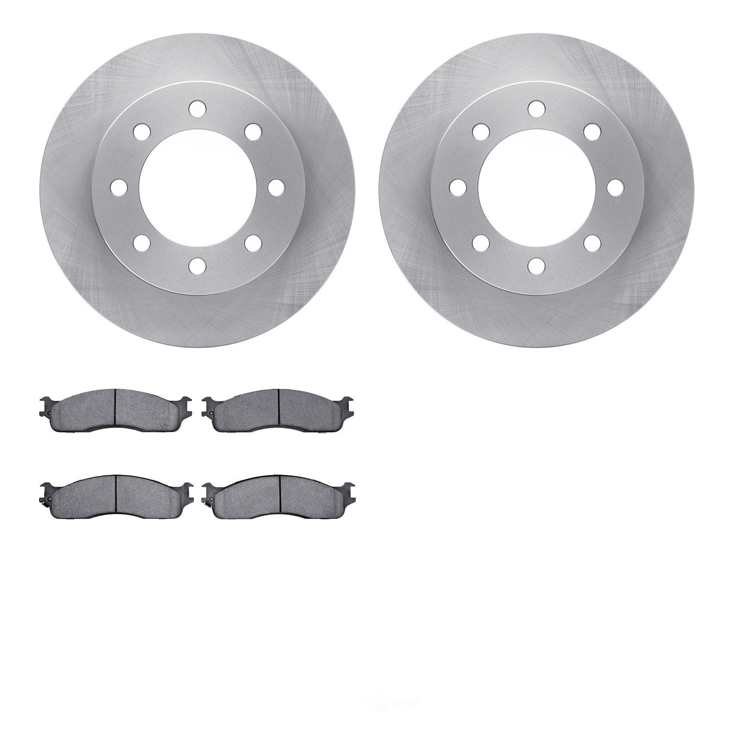 Dynamic Friction Company 6502-40459 DFC Brake Rotor with 5000 Advanced Brake Pads