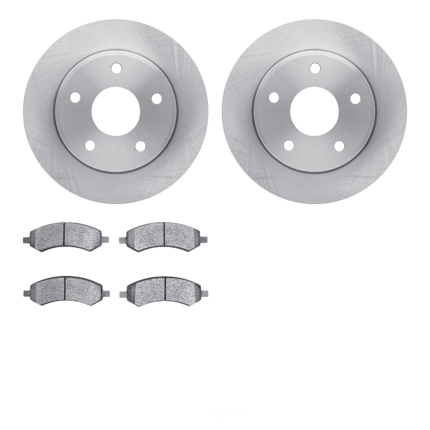 Dynamic Friction Company 6502-40471 DFC Brake Rotor with 5000 Advanced Brake Pads