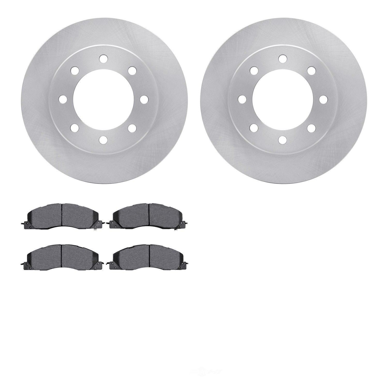 Dynamic Friction Company 6502-40492 DFC Brake Rotor with 5000 Advanced Brake Pads